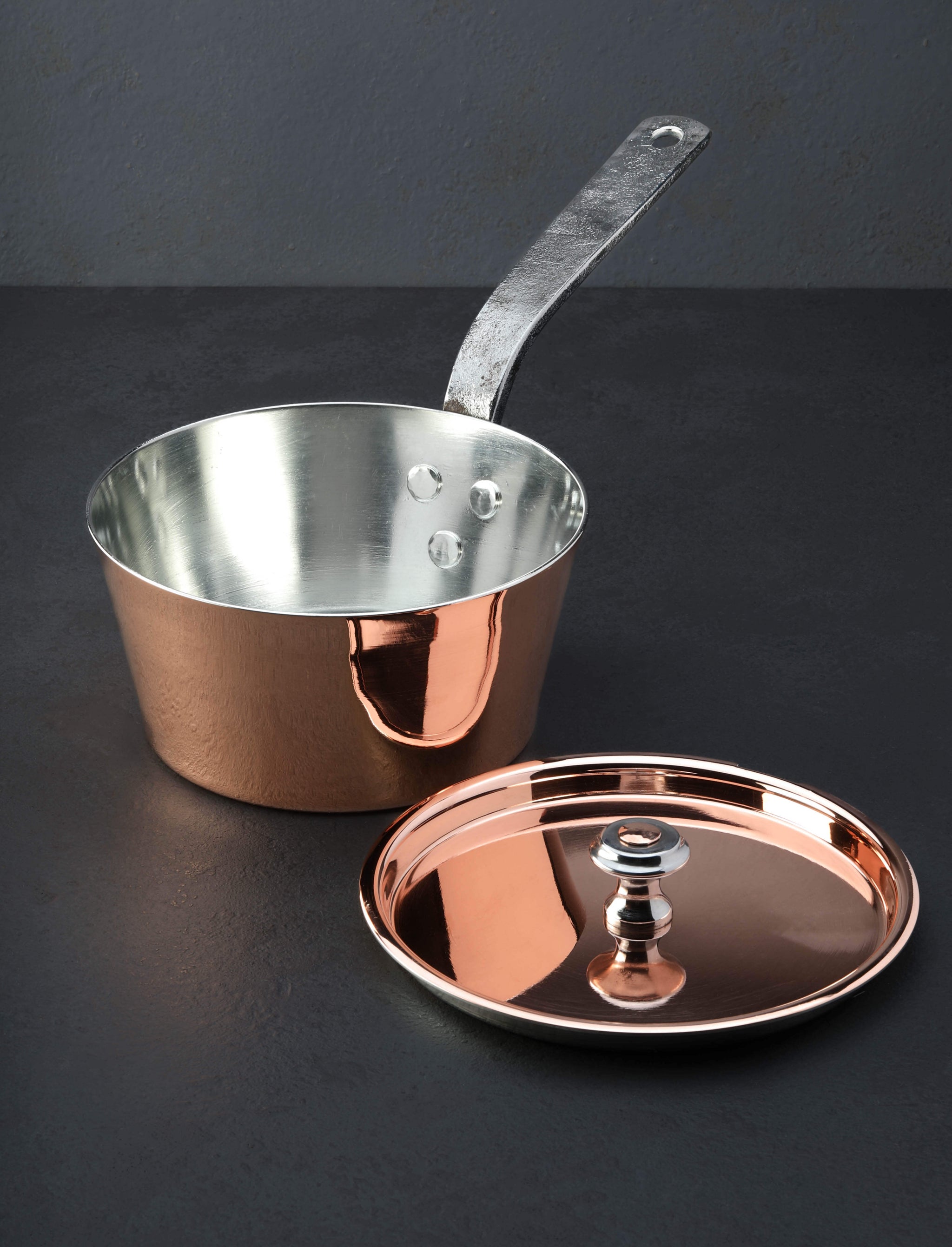 Tim Lucas - Connecticut Cookware Copper Sauce Pan & Lid