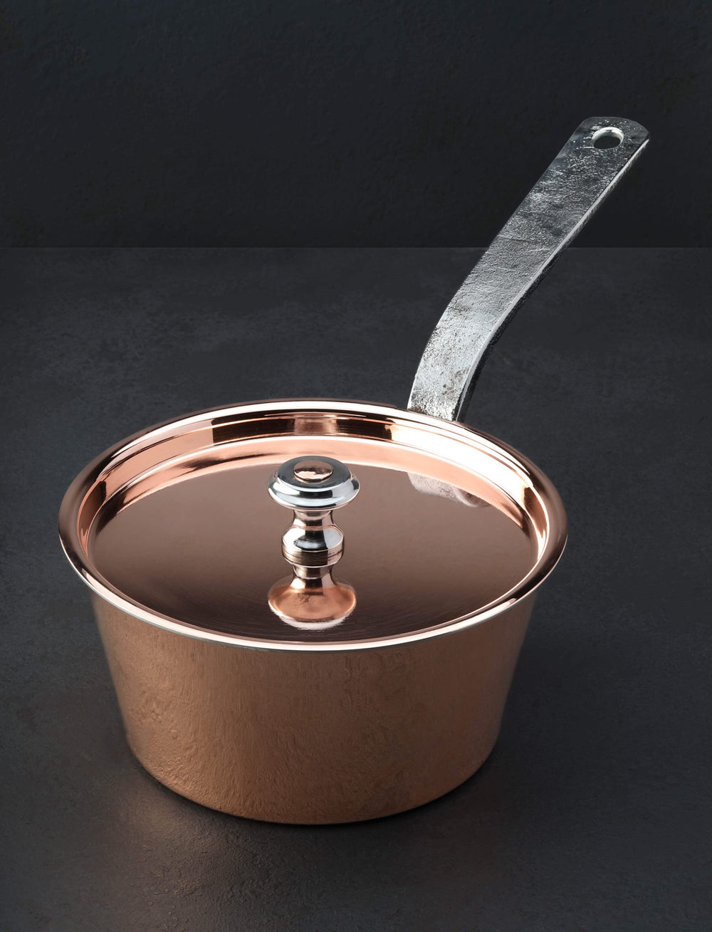 Tim Lucas - Connecticut Cookware Copper Sauce Pan & Lid