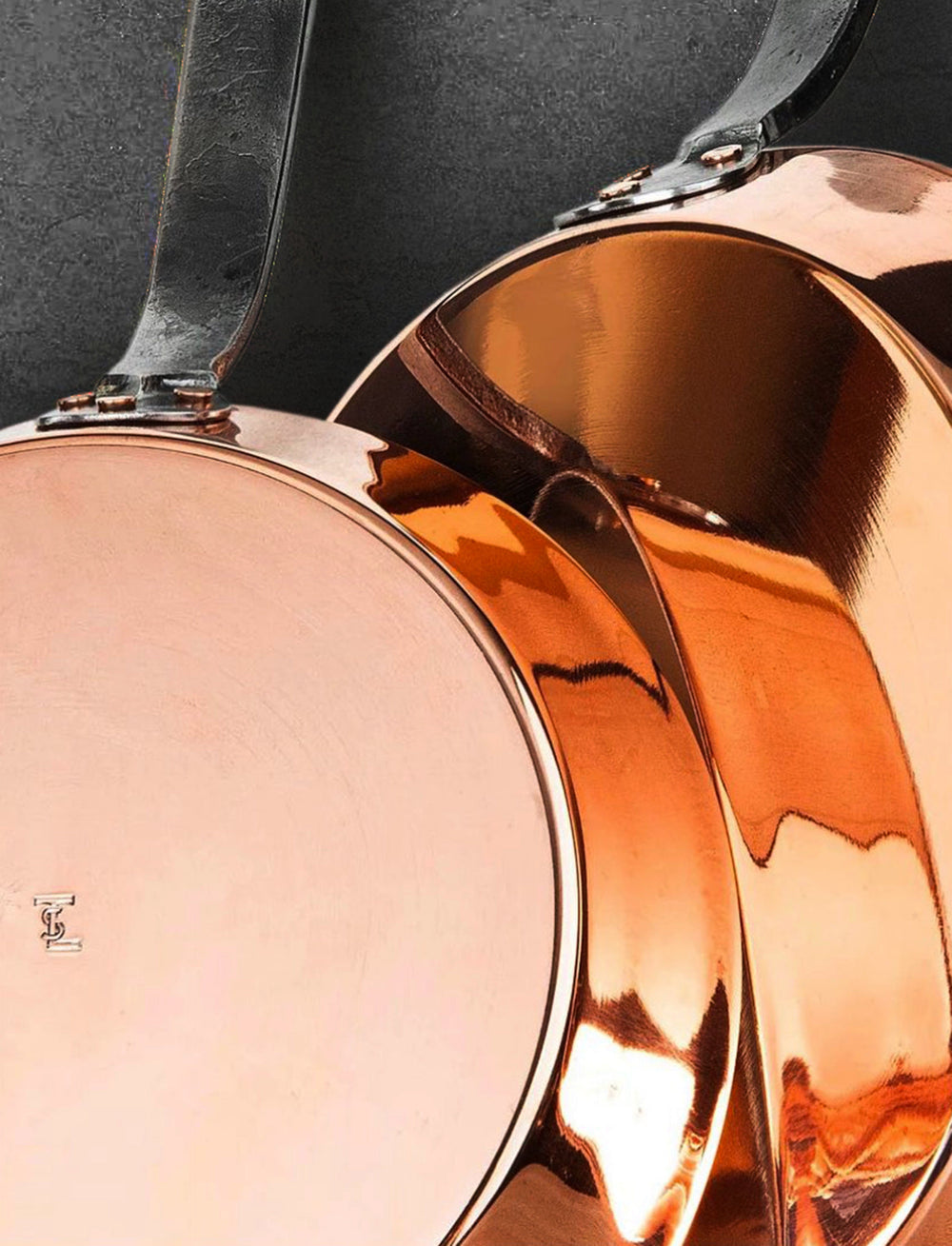 Tim Lucas - Connecticut Cookware French Copper Fry Pan - Made to Order