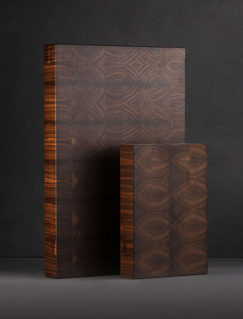 José Regueiro - Michigan Cutting Boards & Blocks Two-Board Set Walnut End Grain Cutting Board