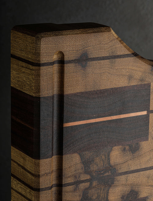 Luke Martin, Owl Woodworks - Canada Cutting Boards & Blocks Double Black Butcher Block & Plate