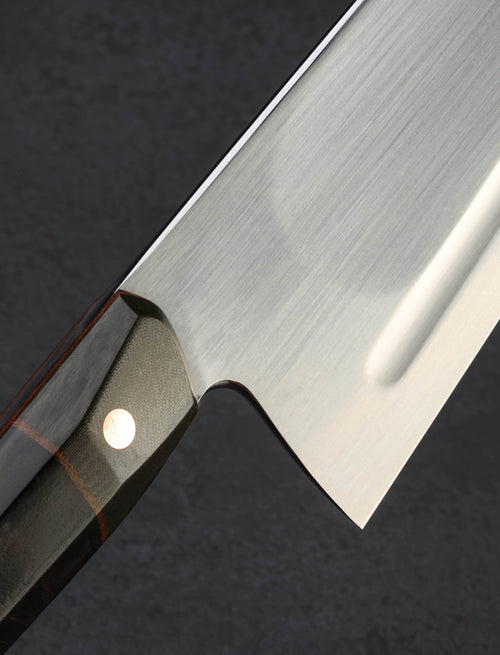 Dan Bidinger - Washington Maple Micarta B-Grind Chef 300mm