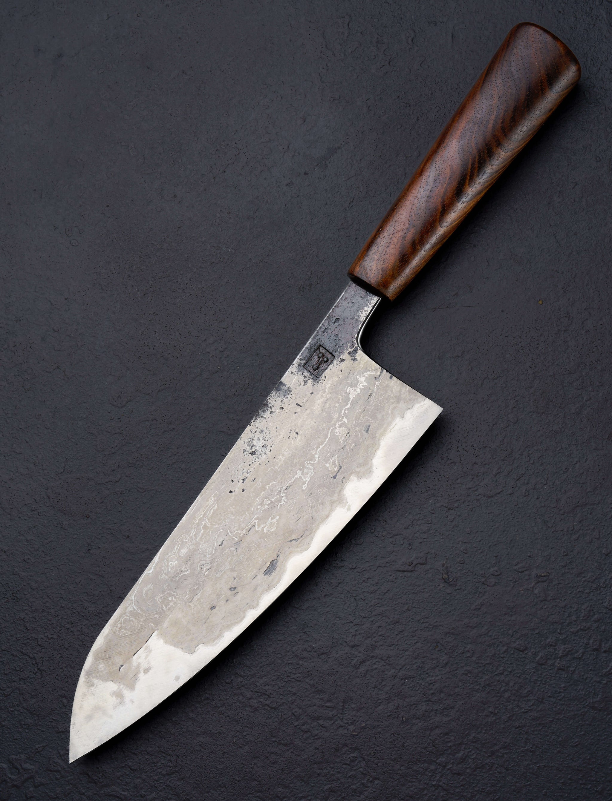 Dan Prendergast Wrought Walnut Chef 195mm
