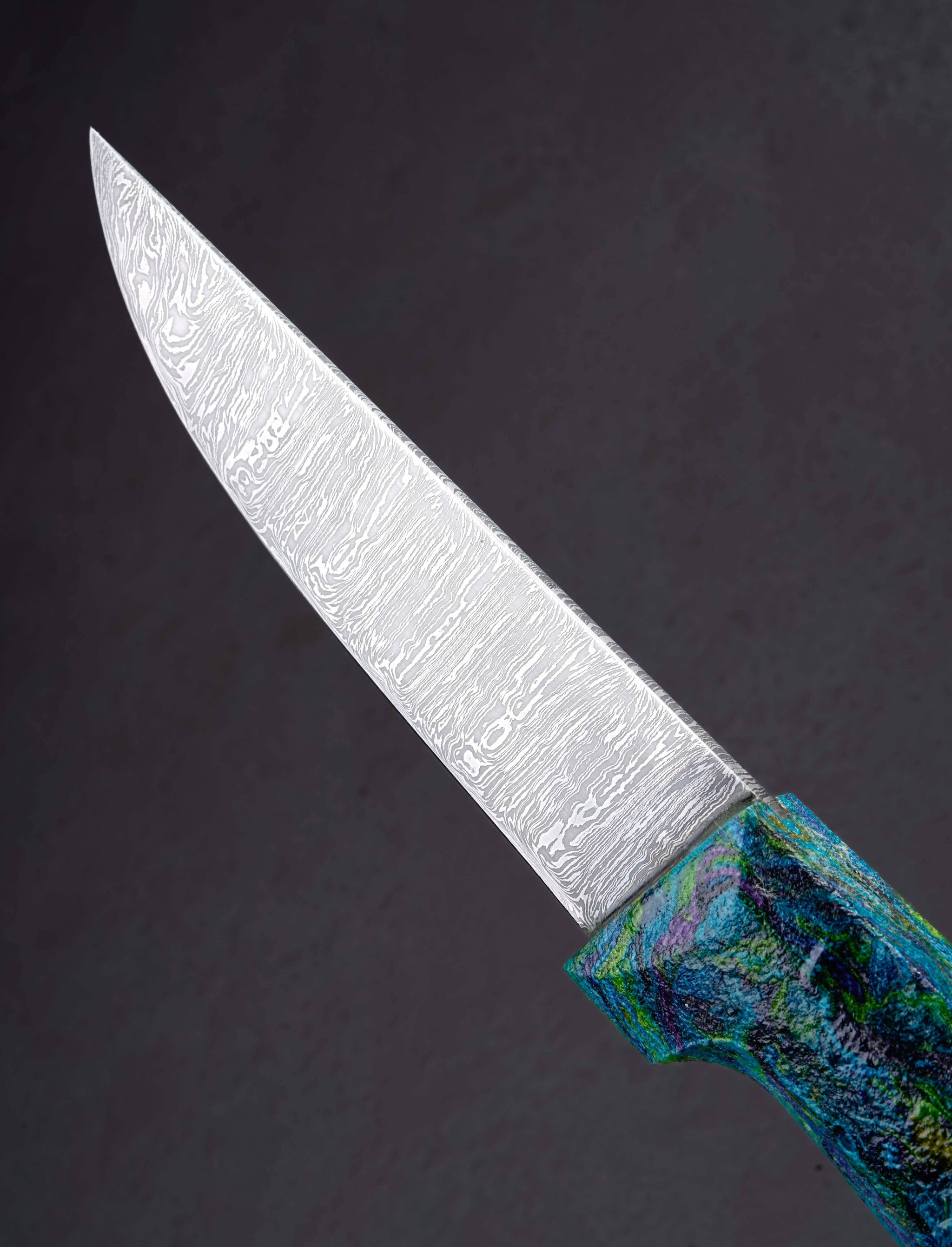 Don Carlos Andrade Modern Alsace Damascus Utility 110mm