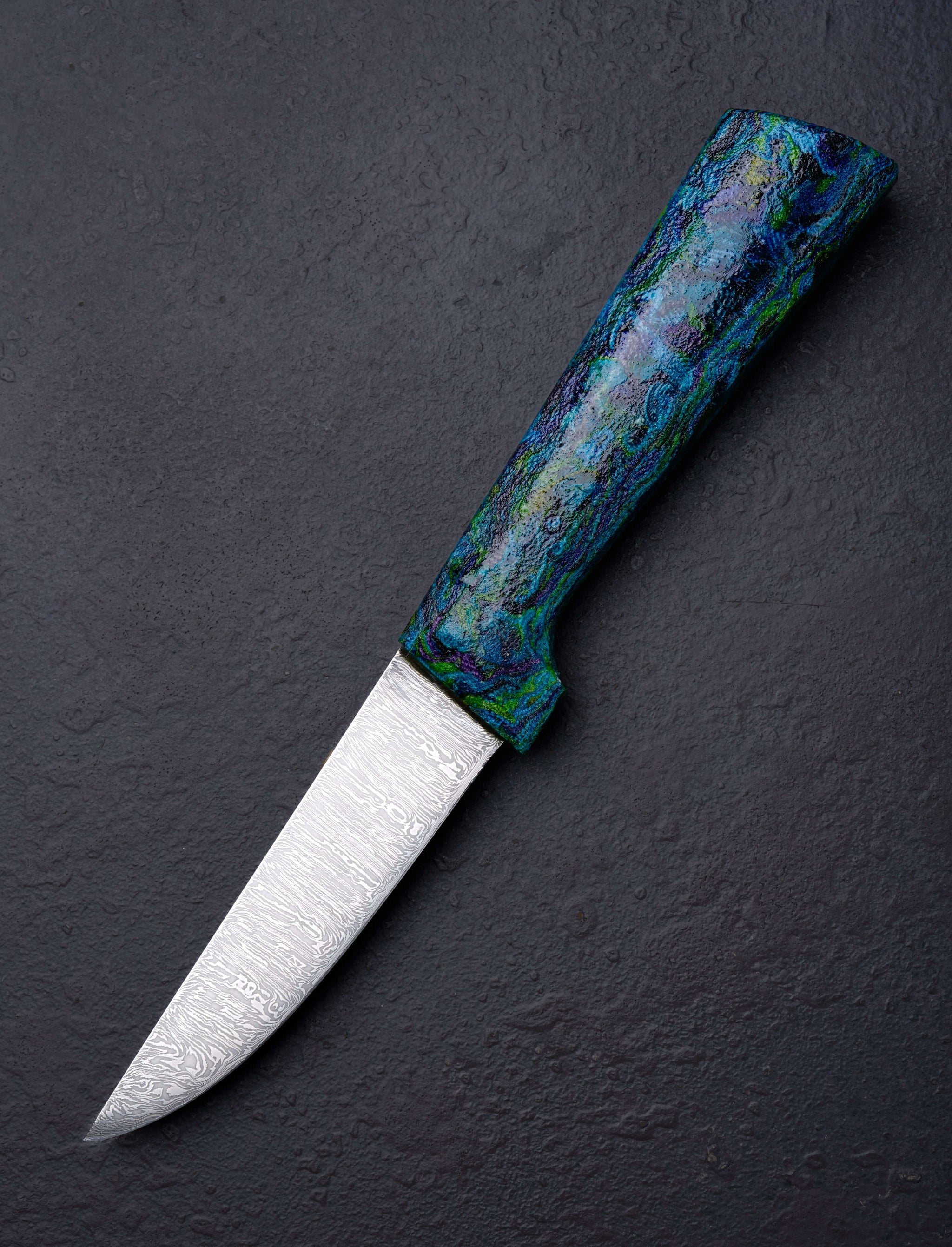 Don Carlos Andrade Modern Alsace Damascus Utility 110mm