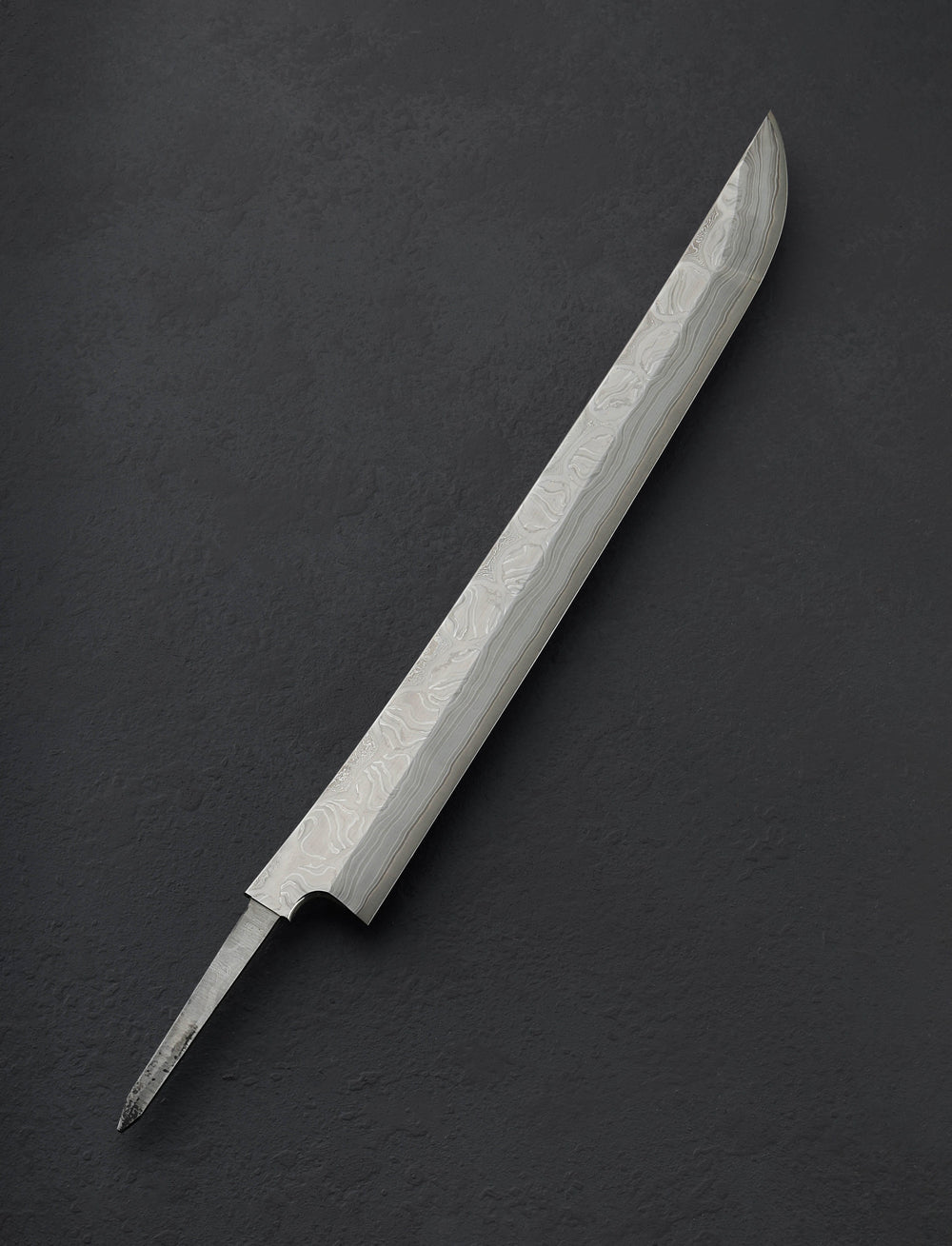 Eatingtools Damascus Sakimaru Sujihiki 390mm