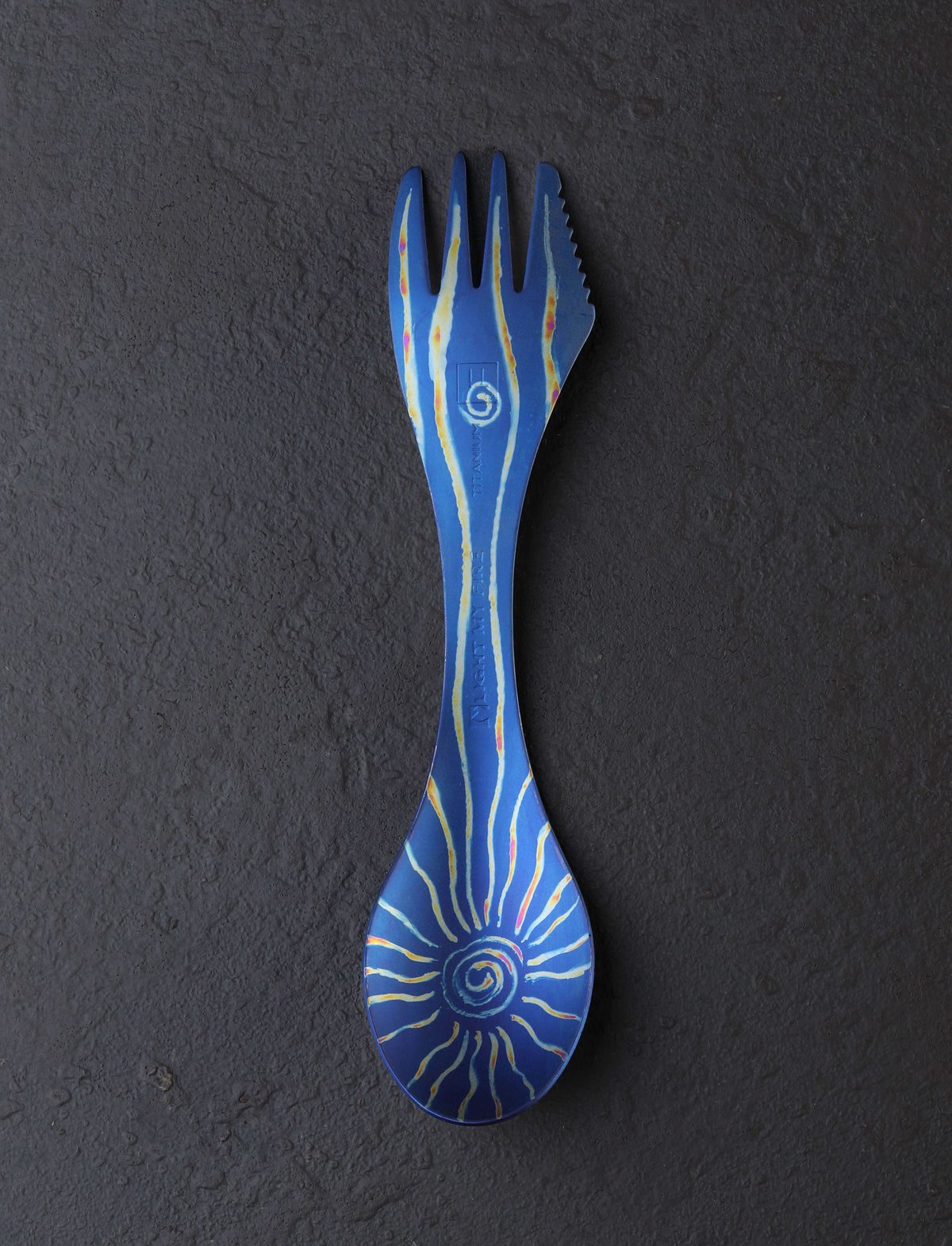 Anodized Titanium Spork 2024 Edition | Eatingtools