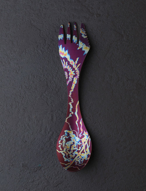 Eatingtools + Light My Fire Design Two Anodized Titanium Spork 2024 Edition