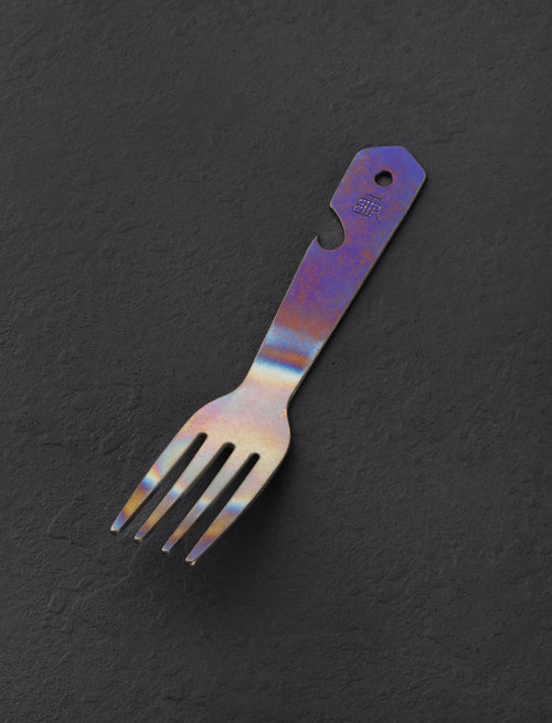 Ben Tendick - Oregon Forks & Spoons Anodized Titanium Fork + Opener
