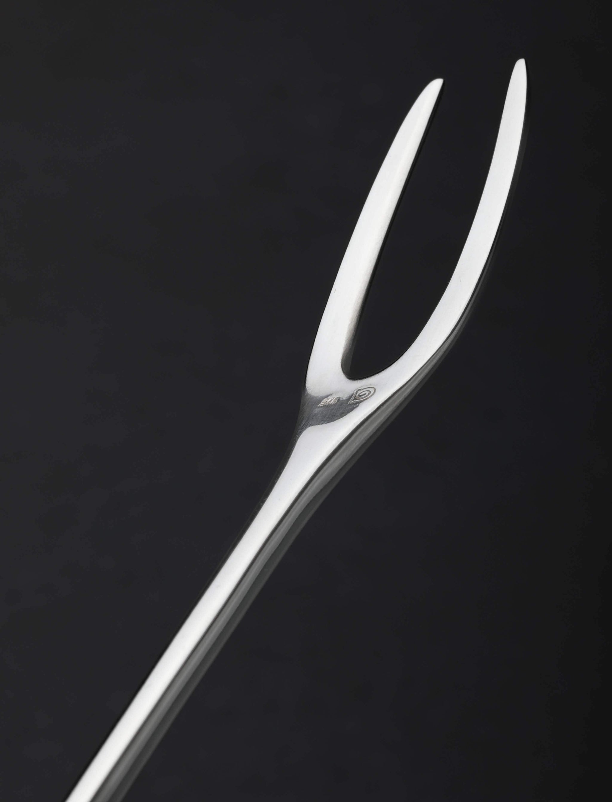 Corey Ackelmire - Texas Forks & Spoons Sterling Silver Cocktail Fork, No.4