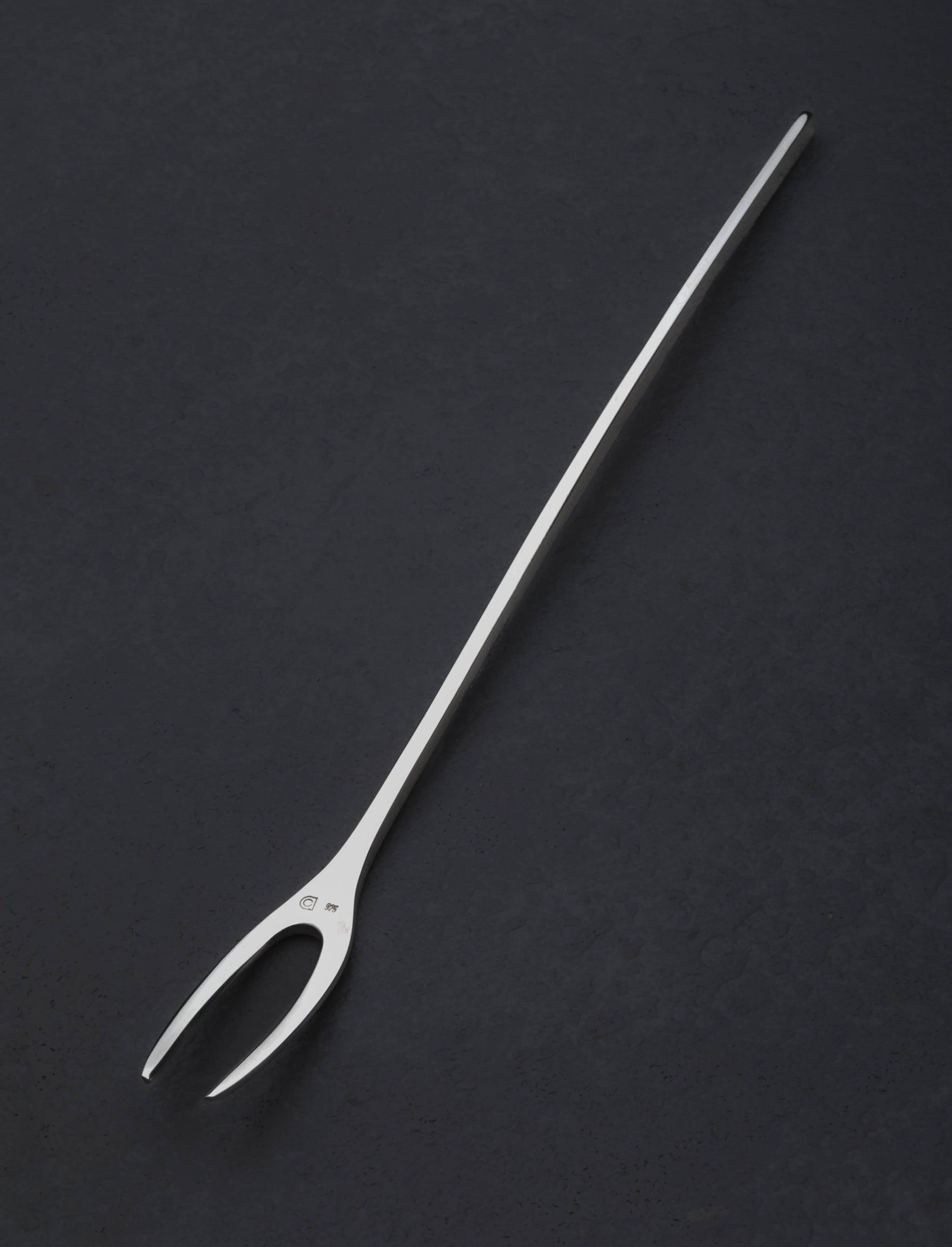 Corey Ackelmire - Texas Forks & Spoons Sterling Silver Cocktail Fork, No.4