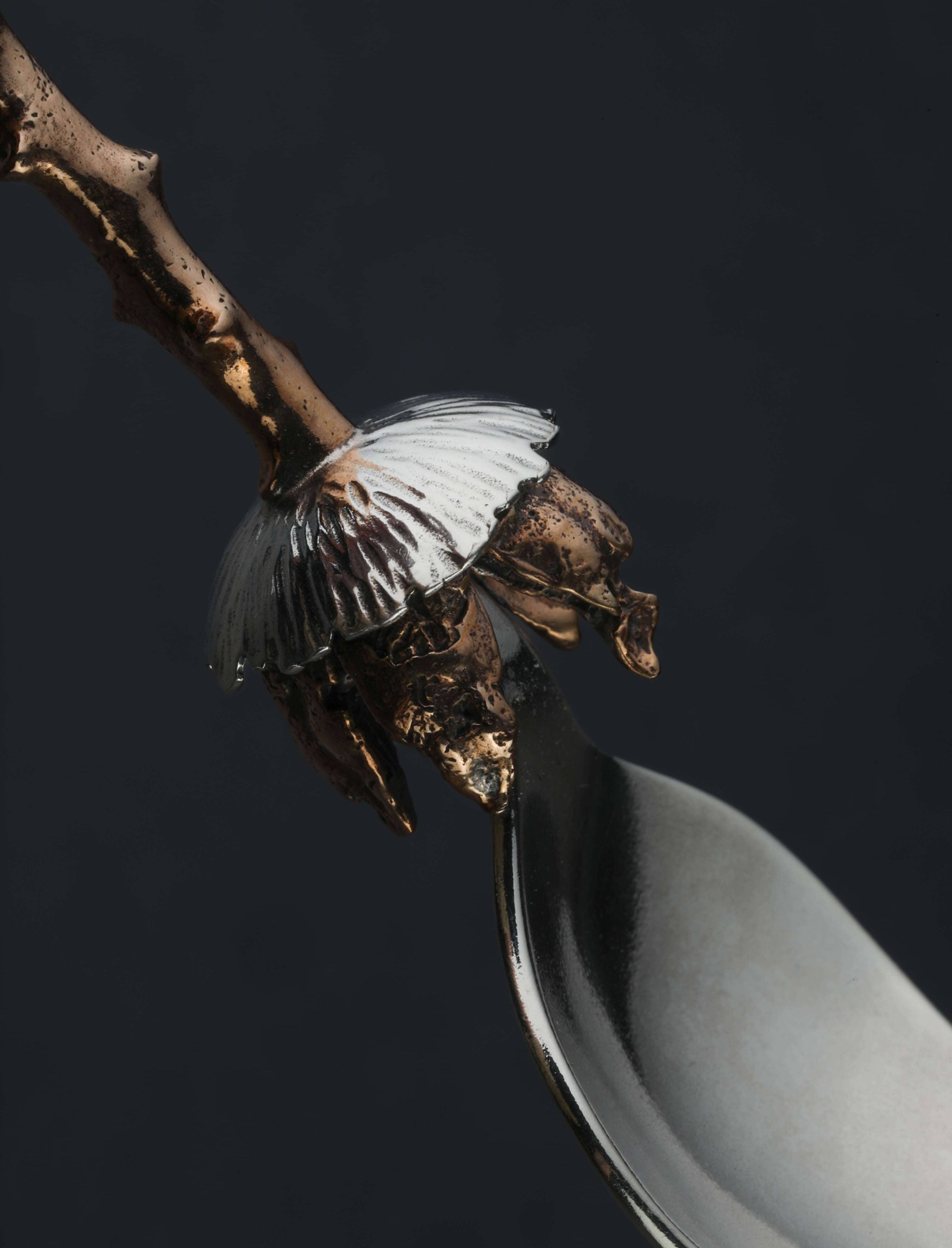 Graham Brant - New Mexico Forks & Spoons Sterling Grove Spoon