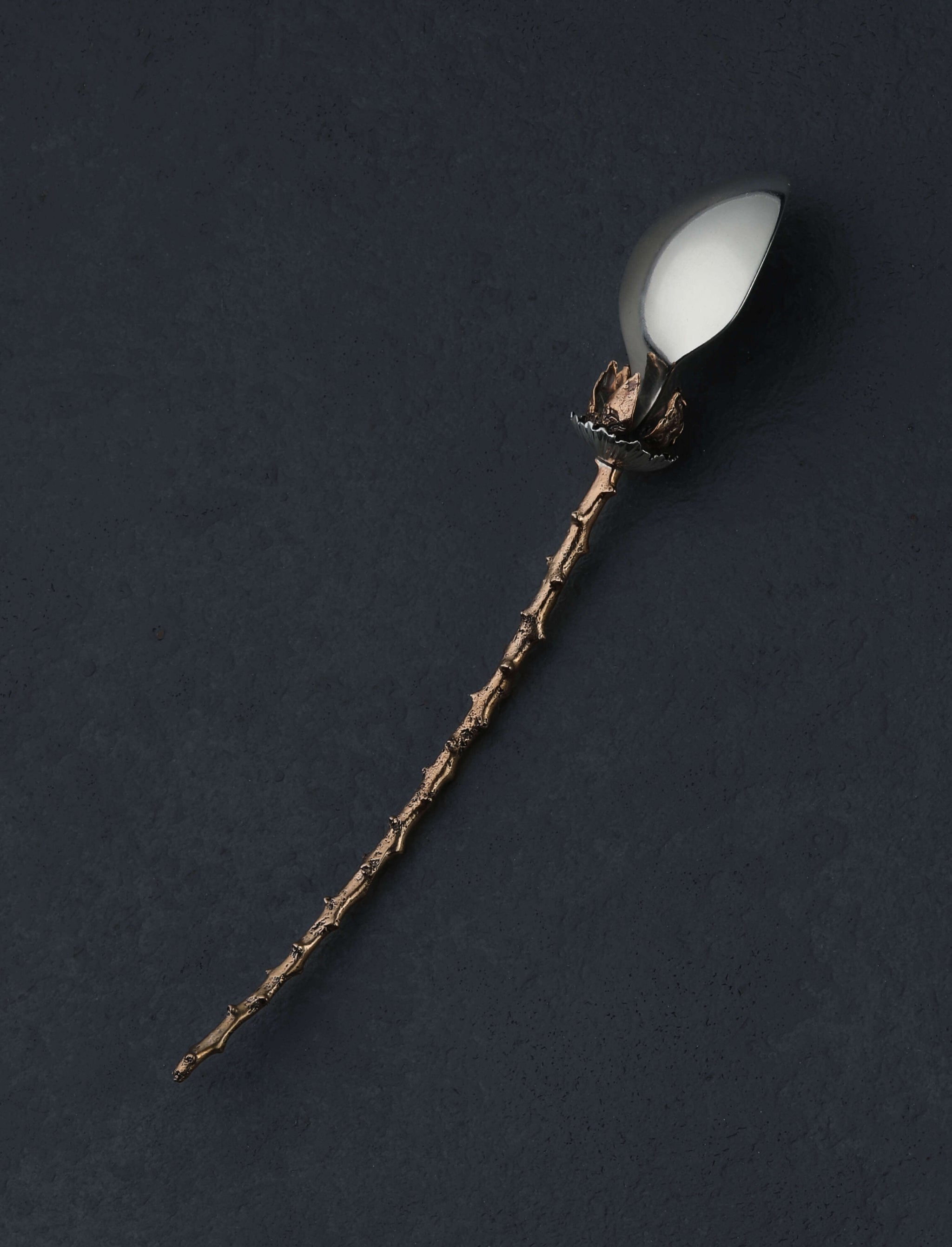 Graham Brant - New Mexico Forks & Spoons Sterling Grove Spoon