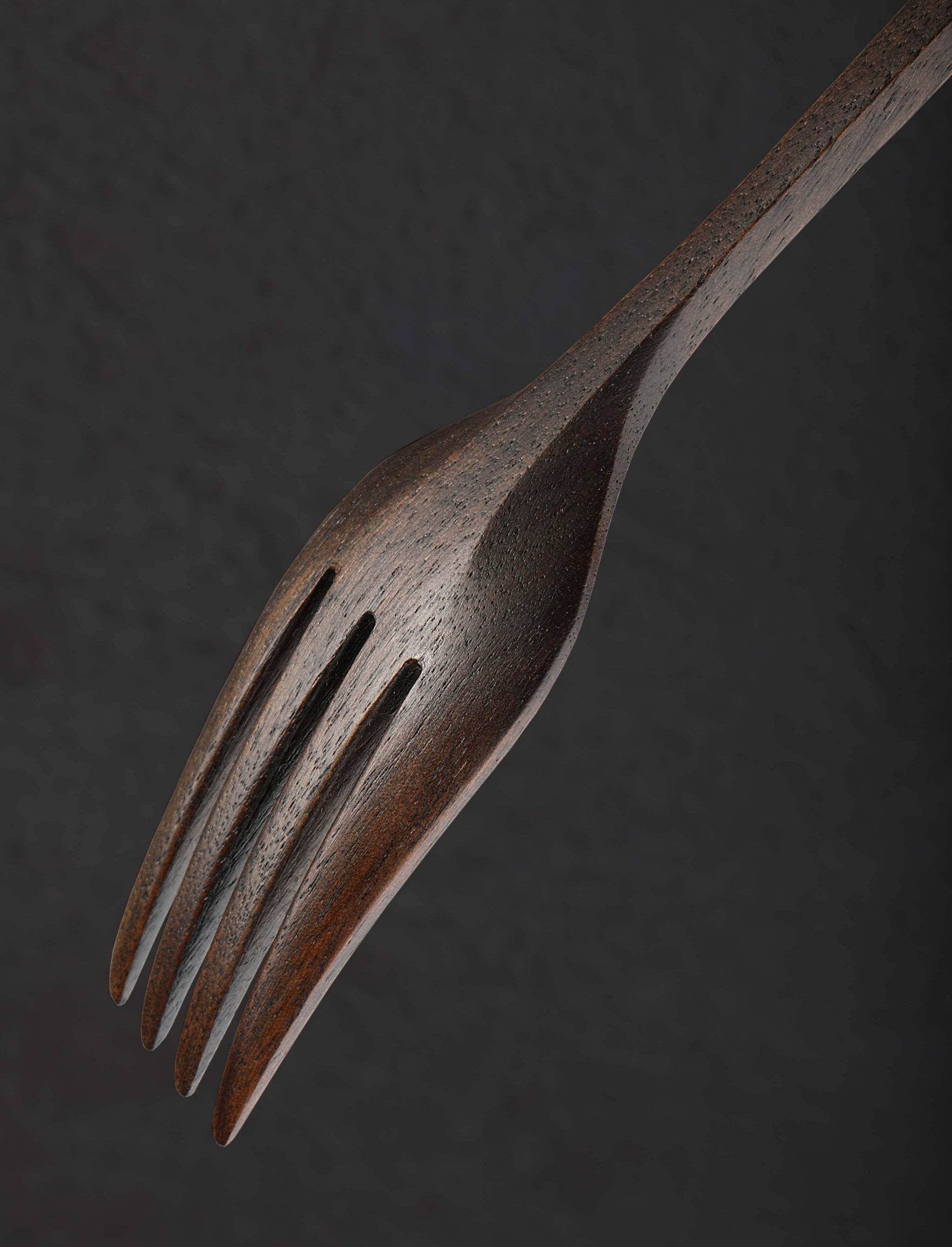 Luke Hope - London & Central Vietnam Forks & Spoons LH Black Walnut Fork