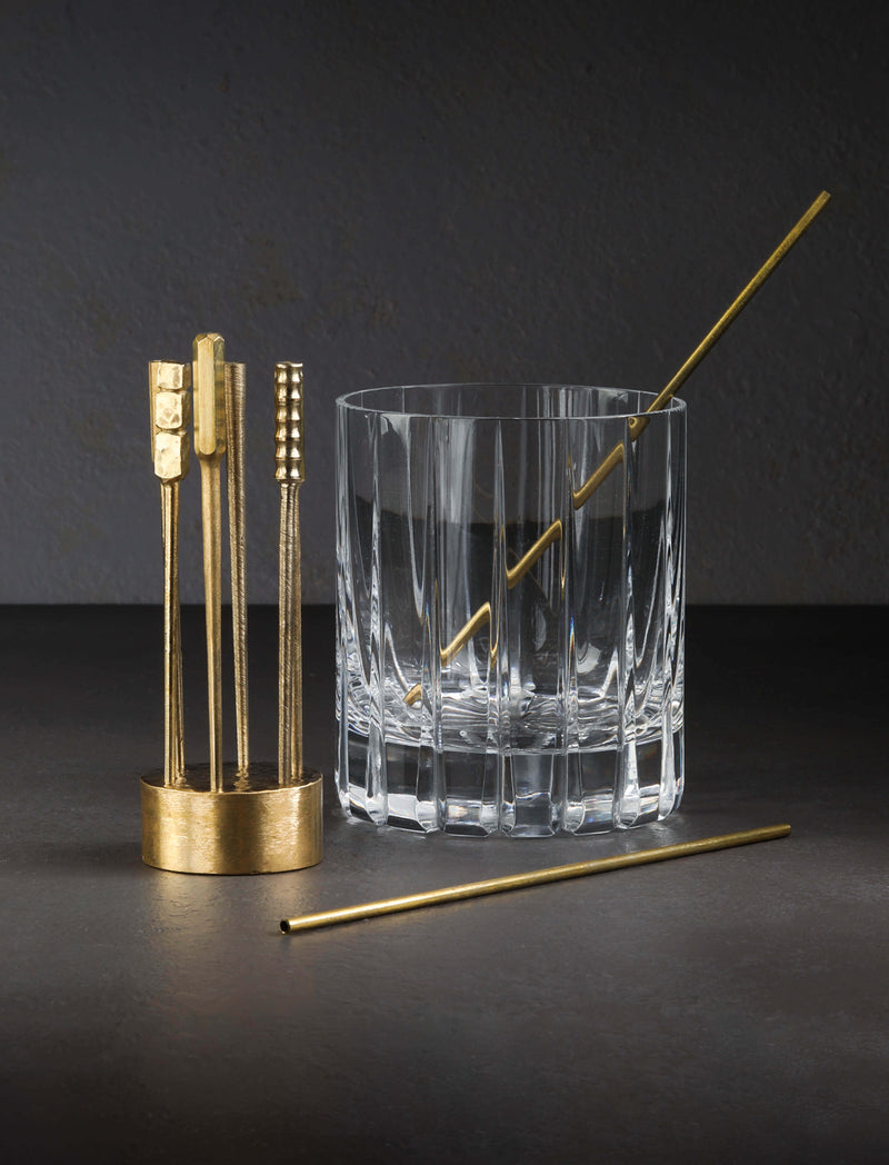 Brass Barware Gift Set