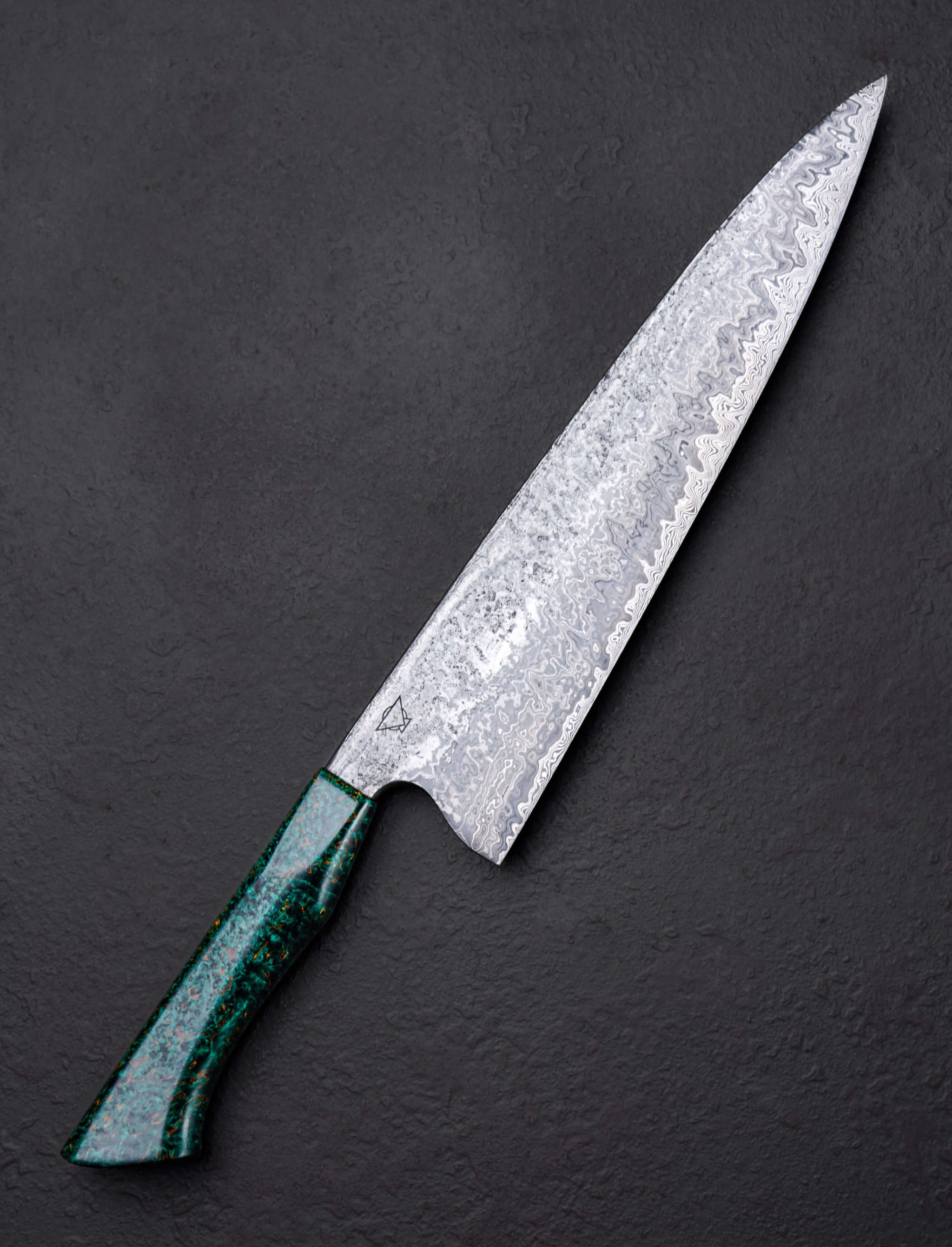 Masur Birch Damascus Gyuto 242mm