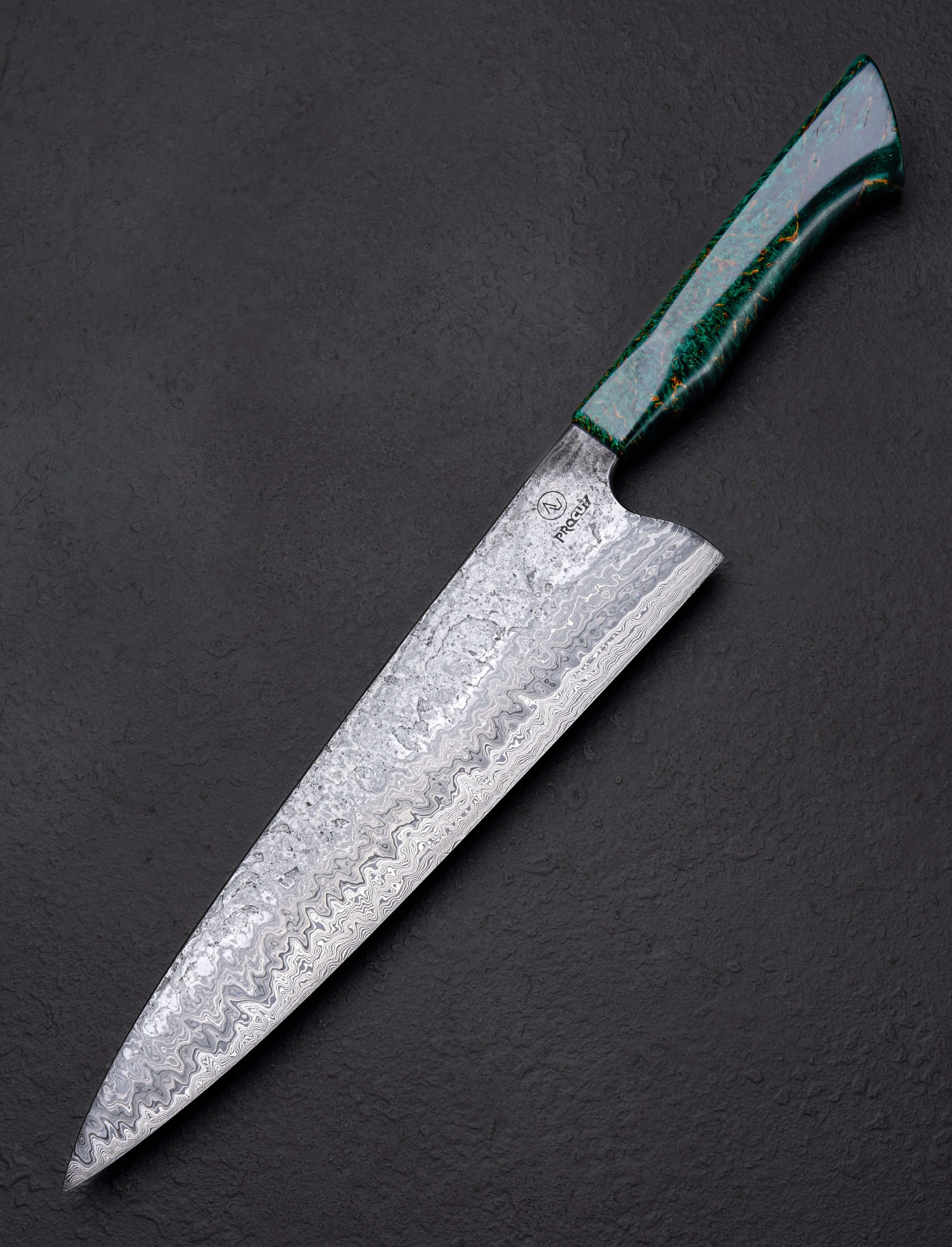 Masur Birch Damascus Gyuto 242mm