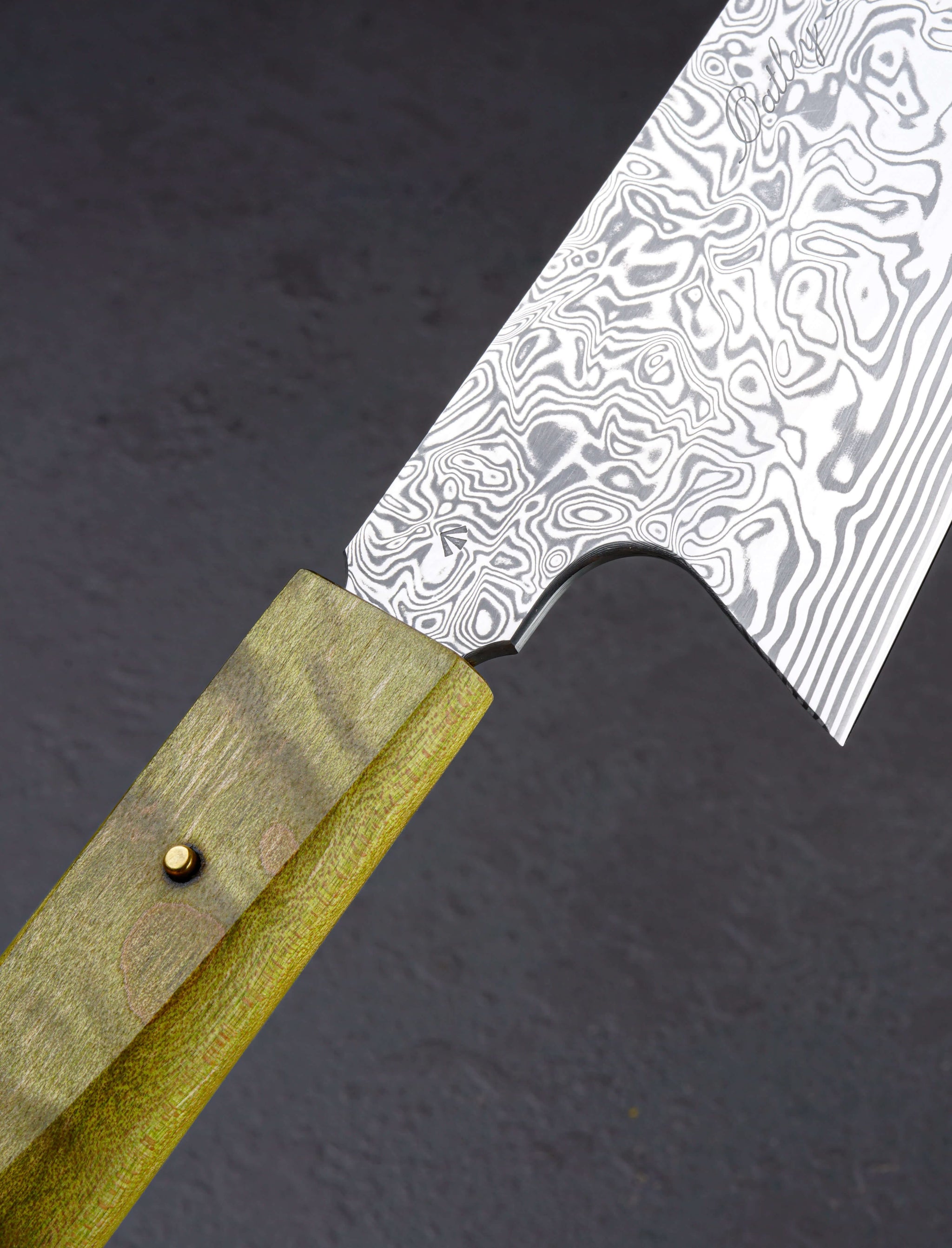 James Oatley Jade Ember Gyuto 181mm