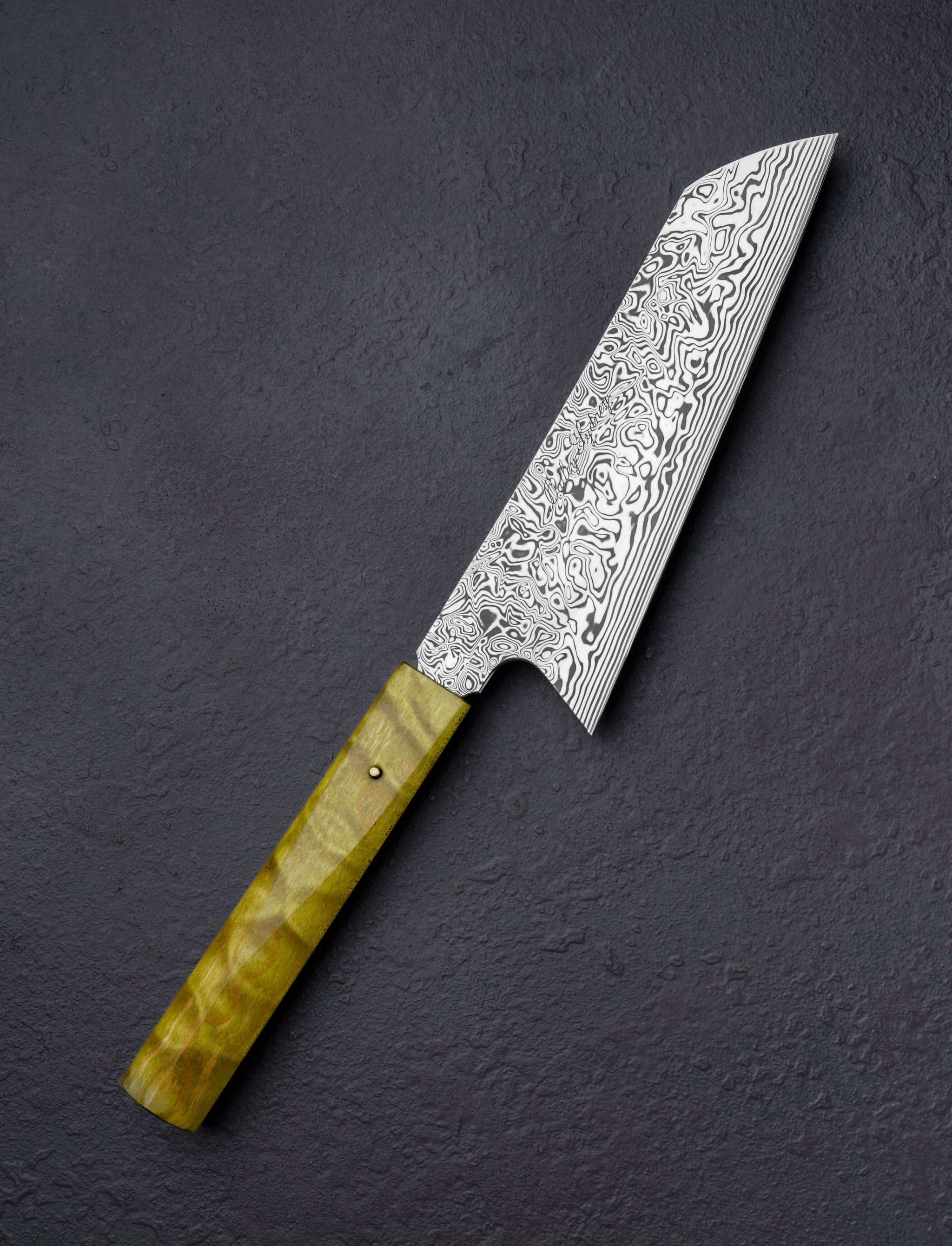 James Oatley Jade Ember Gyuto 181mm