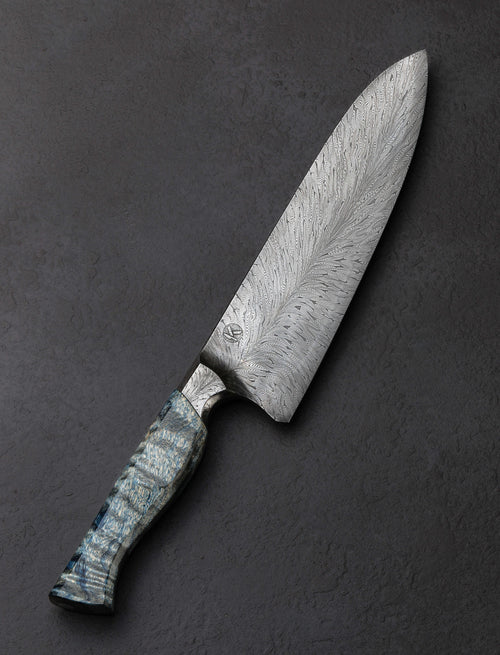 Jeroen Knippenberg - Netherlands Poplar Feather Gyuto 212mm