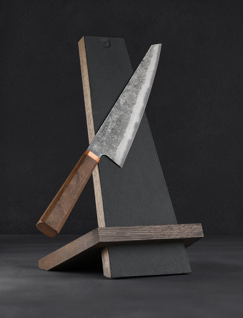 A Combination of Makers Knife Sets Gyuto & Knife Stand Gift Set