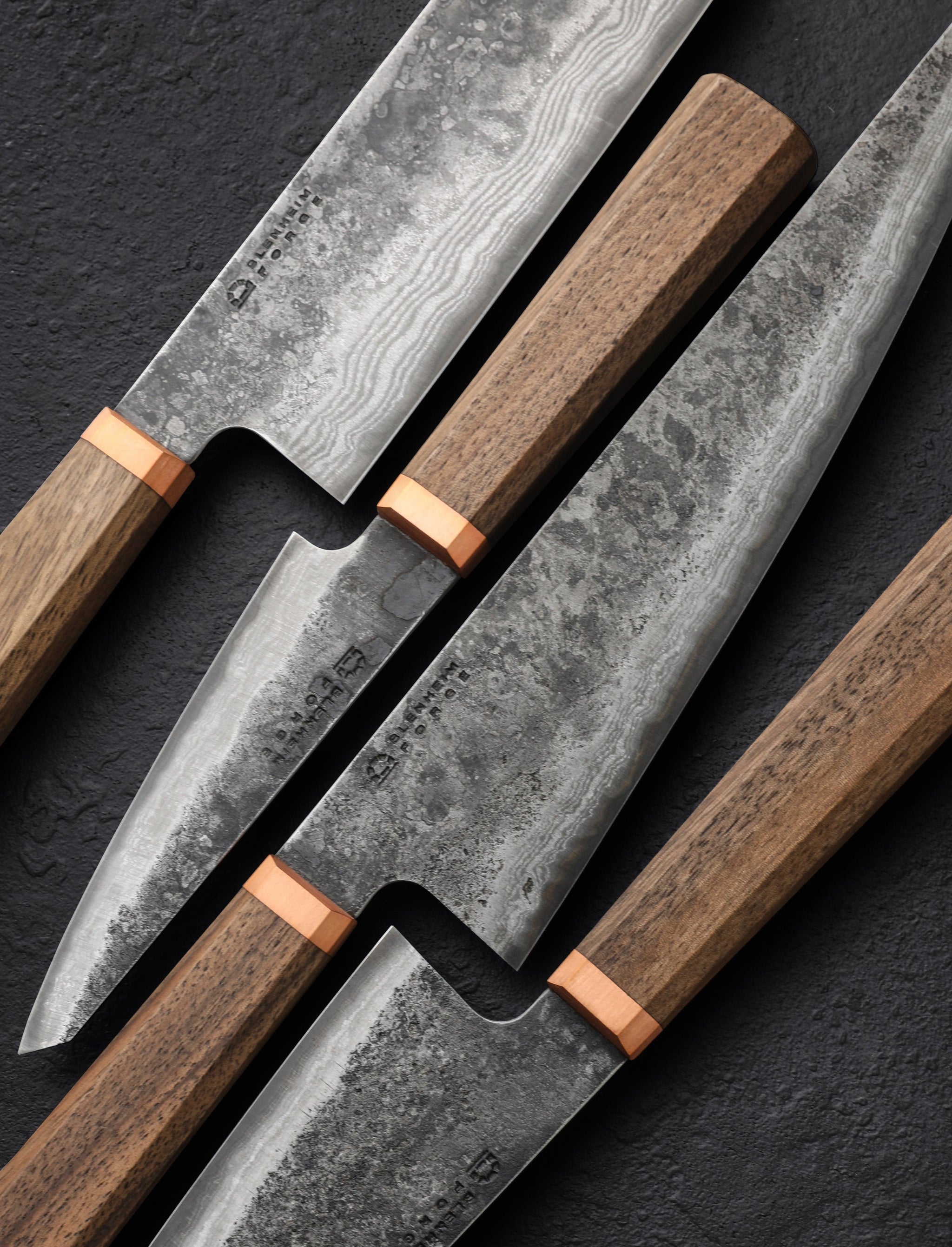 Blenheim Forge - London Knife Sets Blenheim Chef's 4-Knife Set