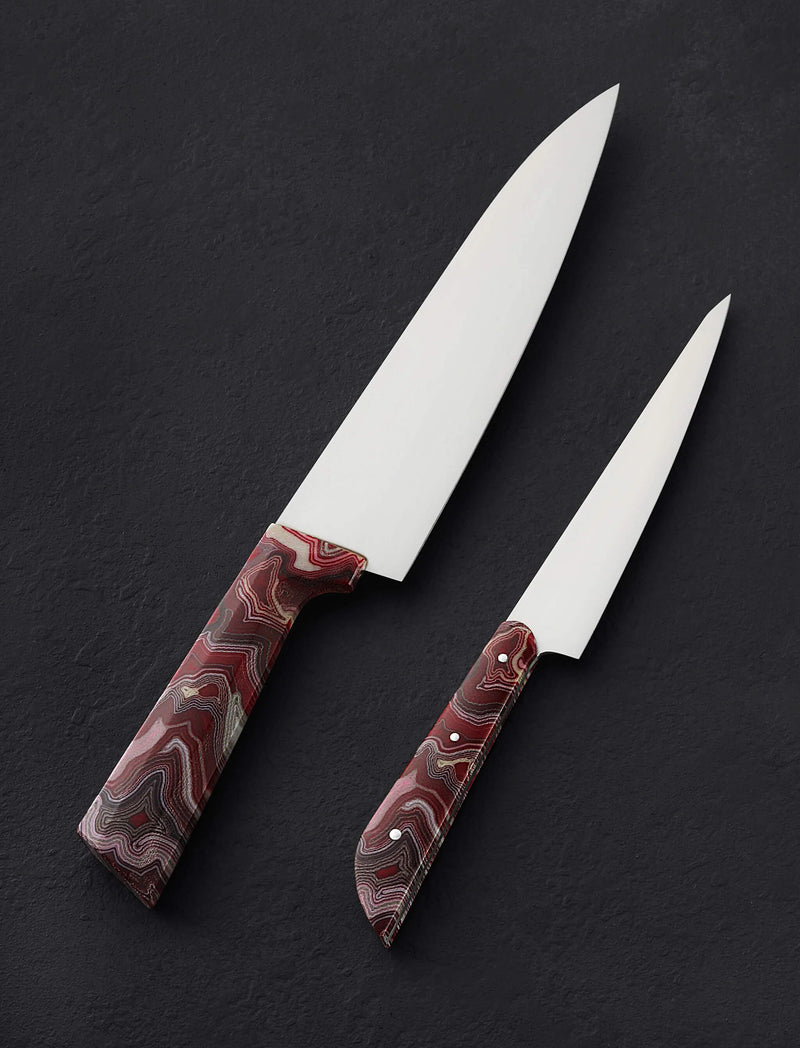 Rhodochrosite Chef Set