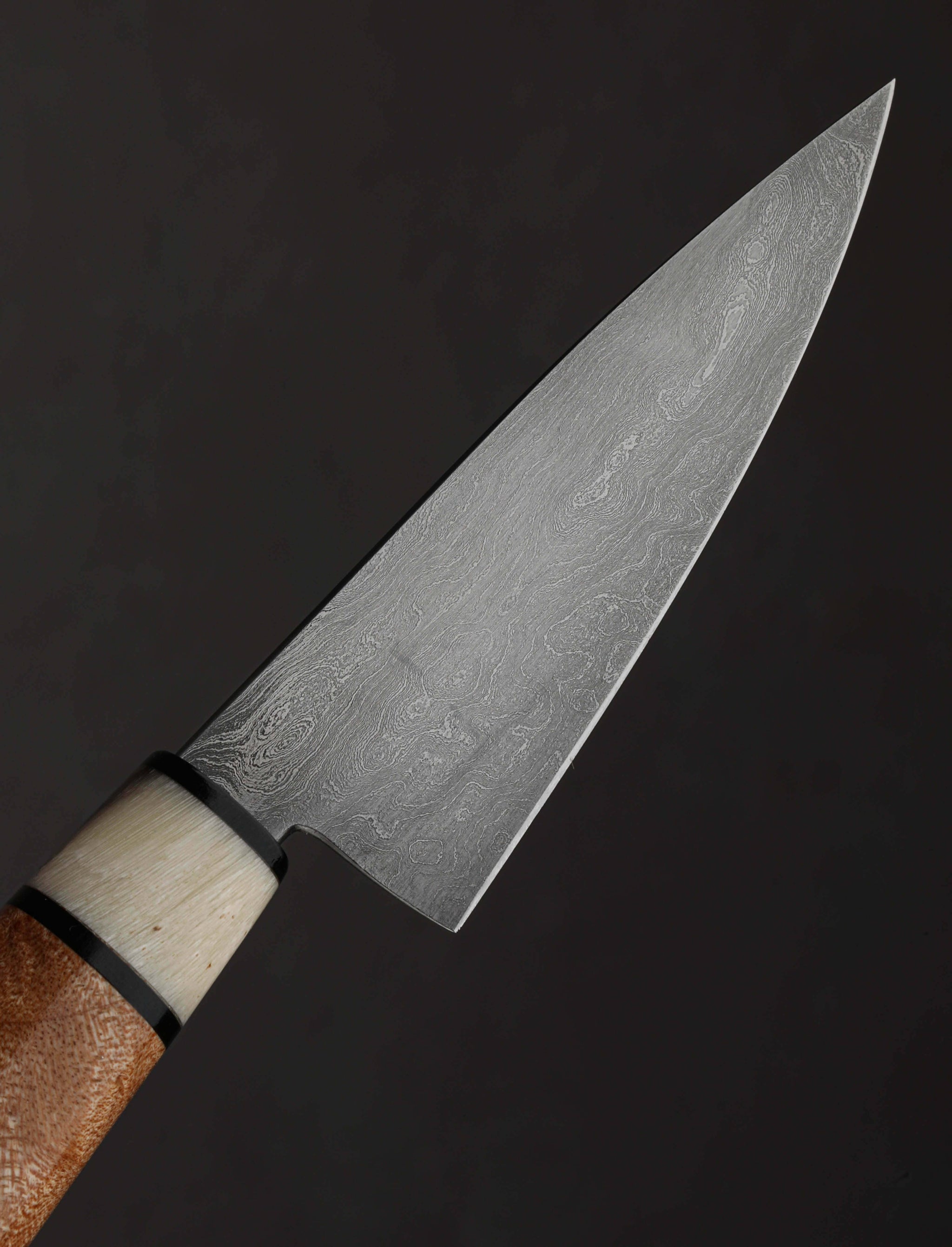 Emiliano Carrillo - New Jersey Knife Sets Horn & Burl Damascus Chef’s Set