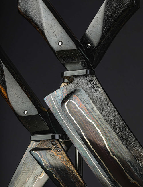 Korben Bloomfield - United Kingdom Knife Sets Ebony Wrought Chef's Set