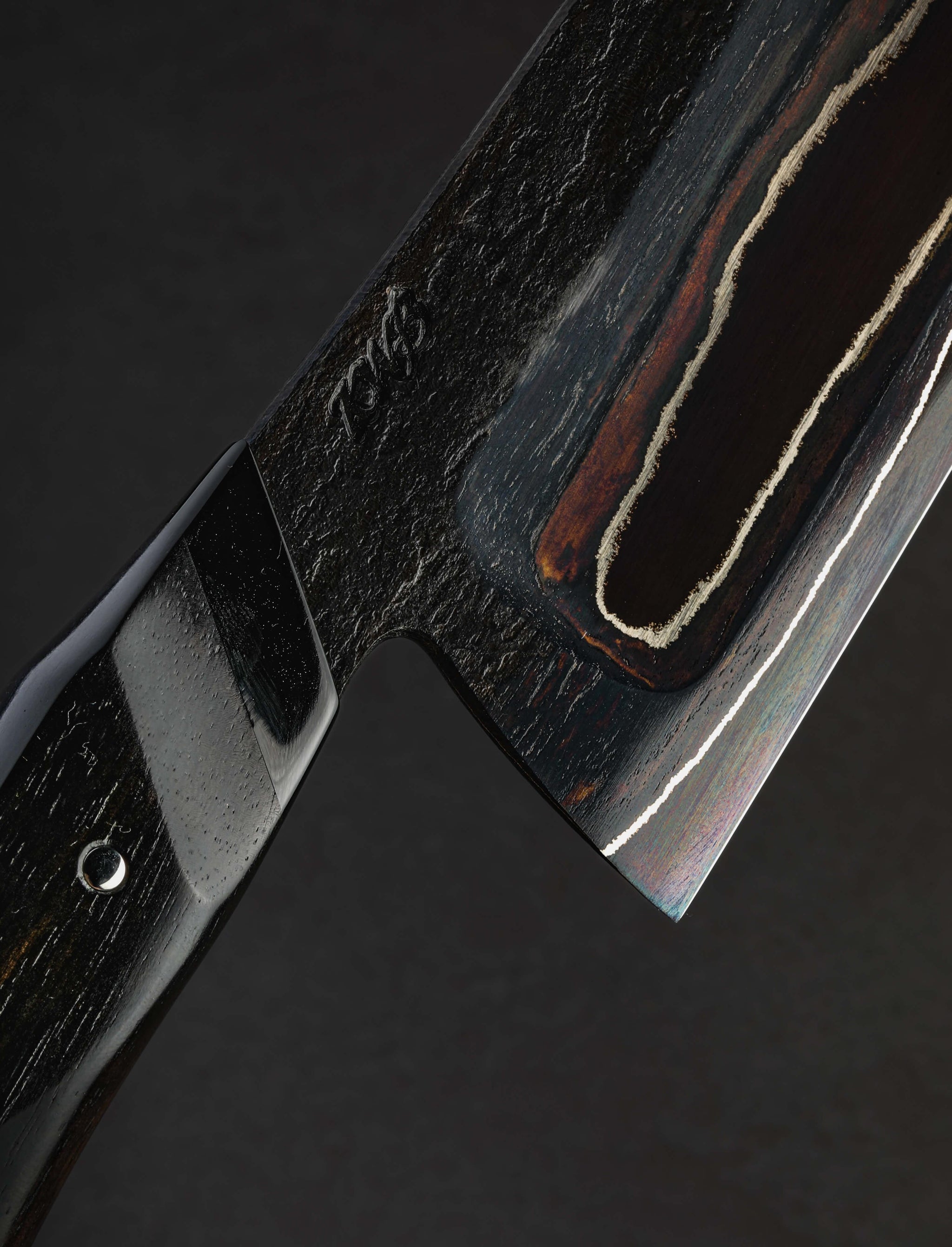 Korben Bloomfield - United Kingdom Knife Sets Ebony Wrought Chef's Set