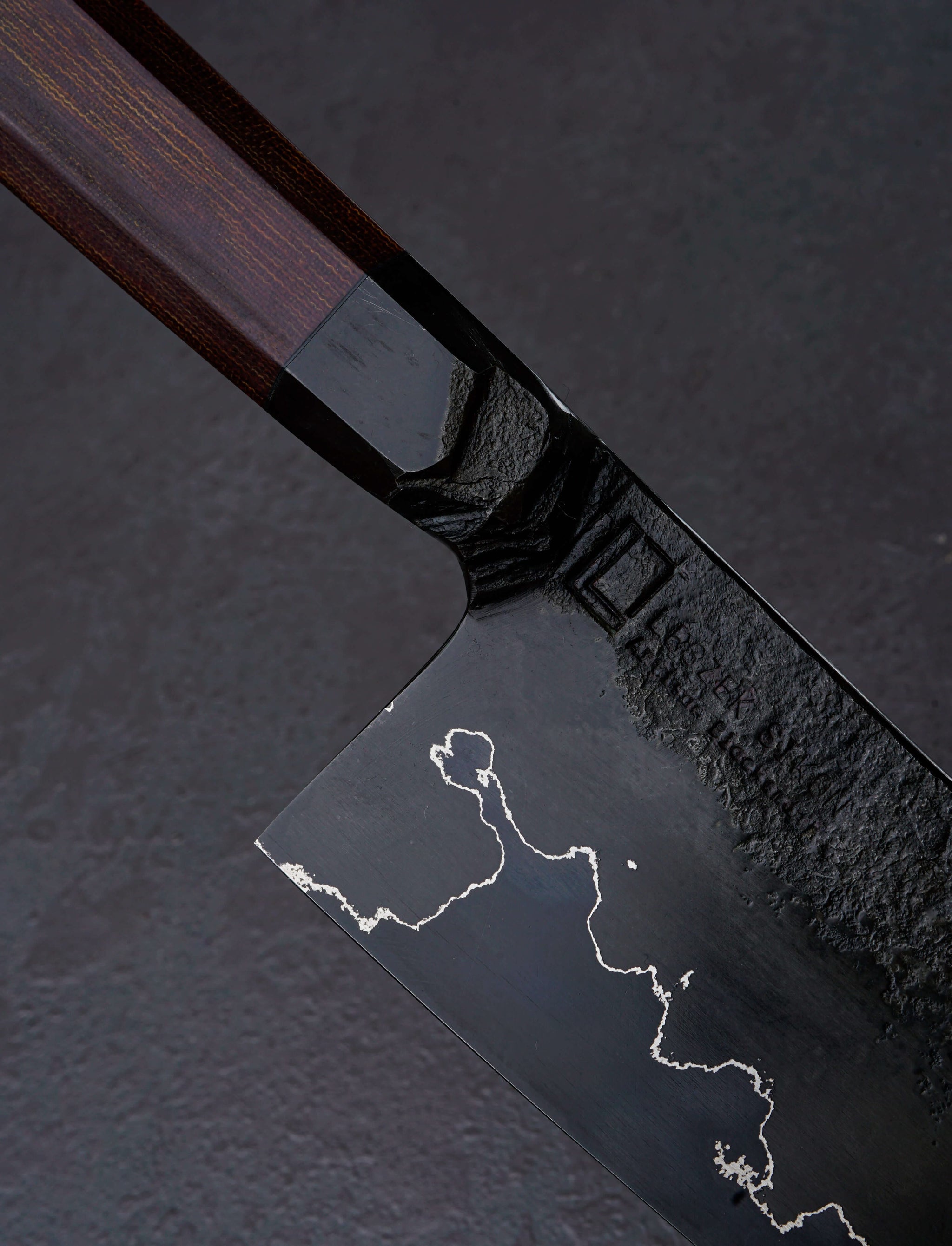 Leszek Sikon Vintage Micarta Graphite Gyuto 209mm