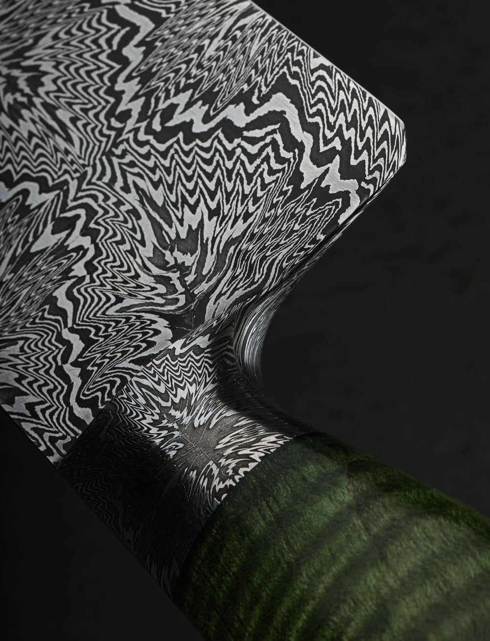 Aaron Wilburn - Idaho Nakiri & Vegetable Cleaver Quasar Damascus Chef 276mm