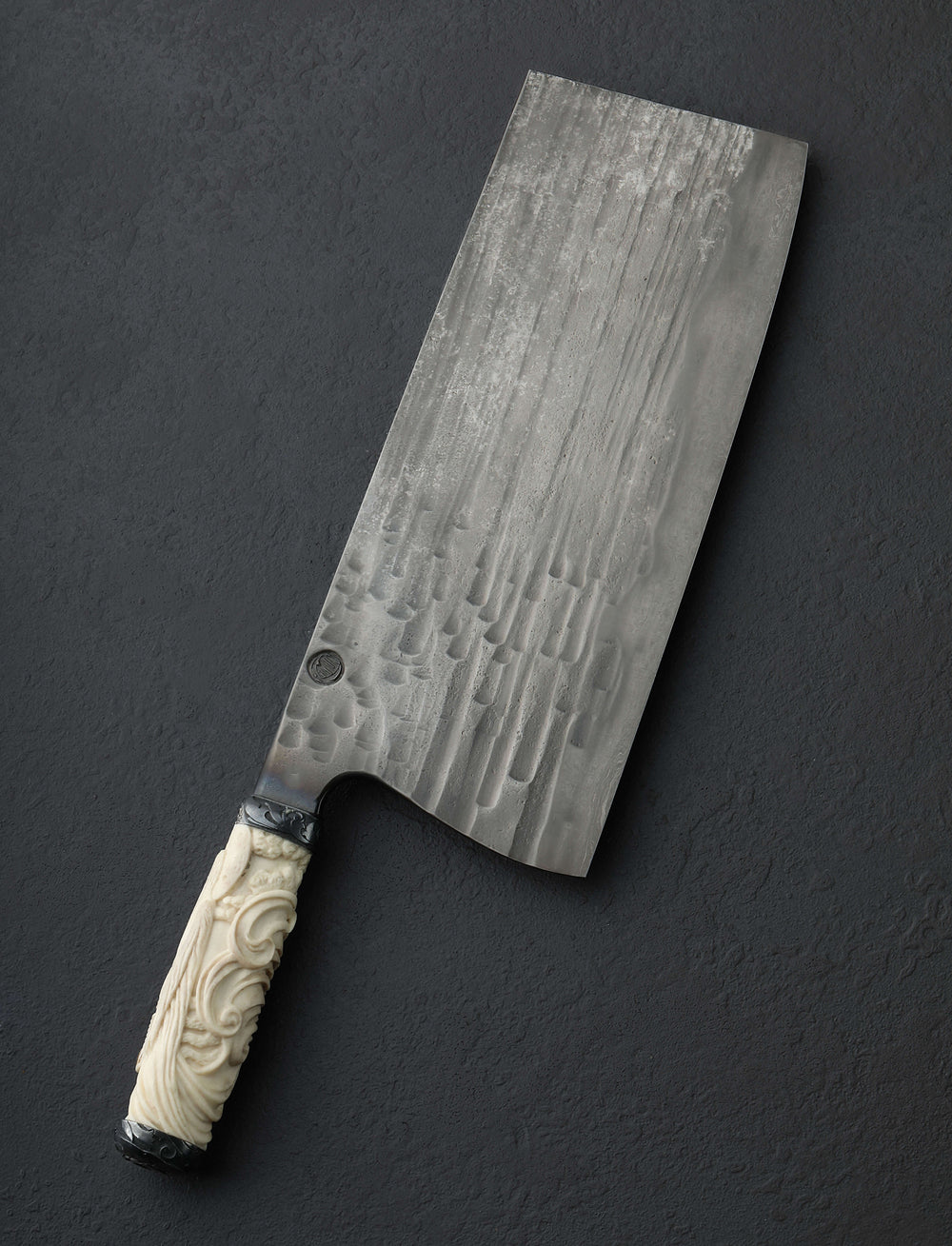 Benjamin Kamon - Austria Nakiri & Vegetable Cleaver Kamon x Mann Schnitter Scythe Cleaver