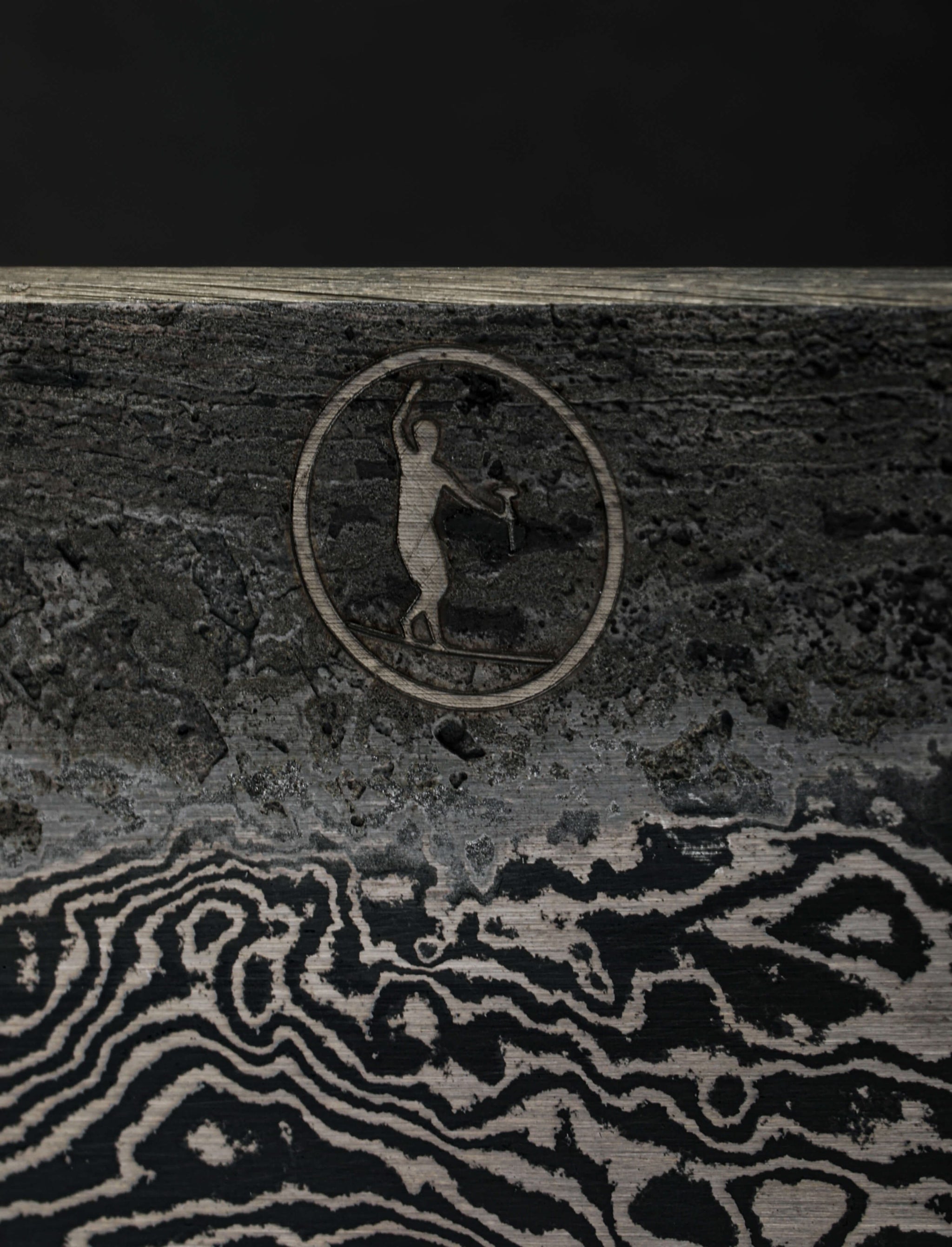 Jayden Simisky - Colorado Nakiri & Vegetable Cleaver Striped Ebony Compound Cleaver 177mm