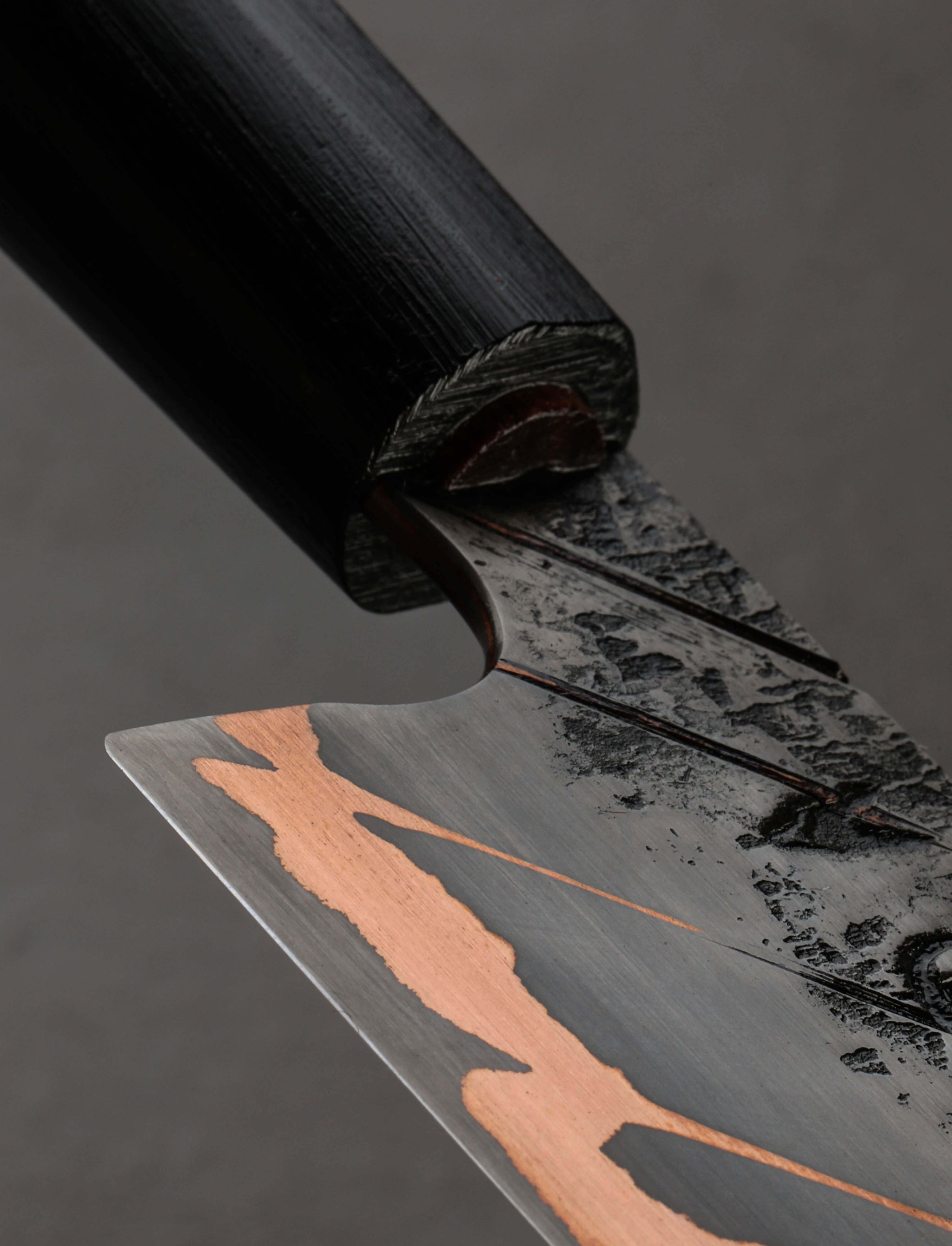 Jerarmie 'Jezz' Heywood - Australia Nakiri & Vegetable Cleaver Clawed Copper Saw Blade Nakiri 262mm