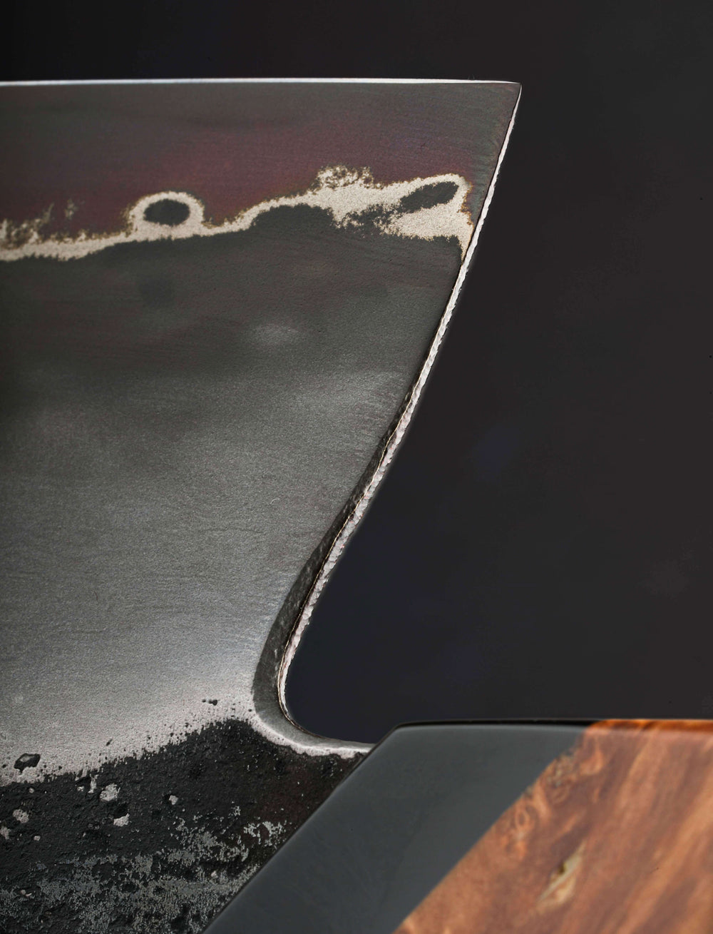 Korben Bloomfield - United Kingdom Nakiri & Vegetable Cleaver Electric Chestnut Nakiri 160mm