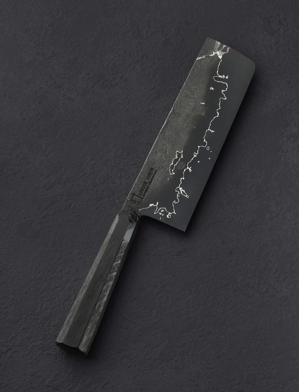 Leszek Sikon - England Nakiri & Vegetable Cleaver Graphite Nakiri 165mm