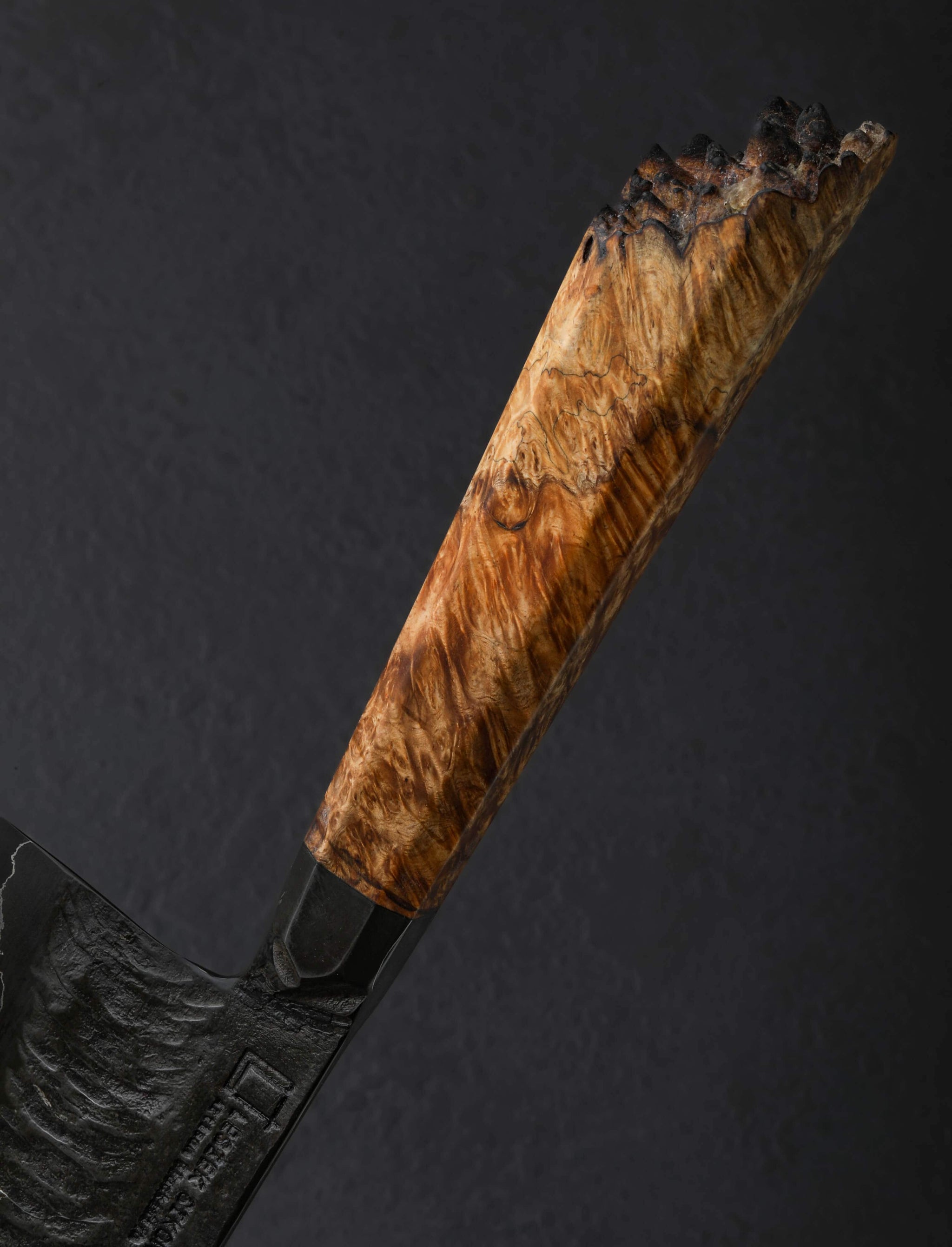 Leszek Sikon - England Nakiri & Vegetable Cleaver Wave-Forged Compound Nakiri 170mm