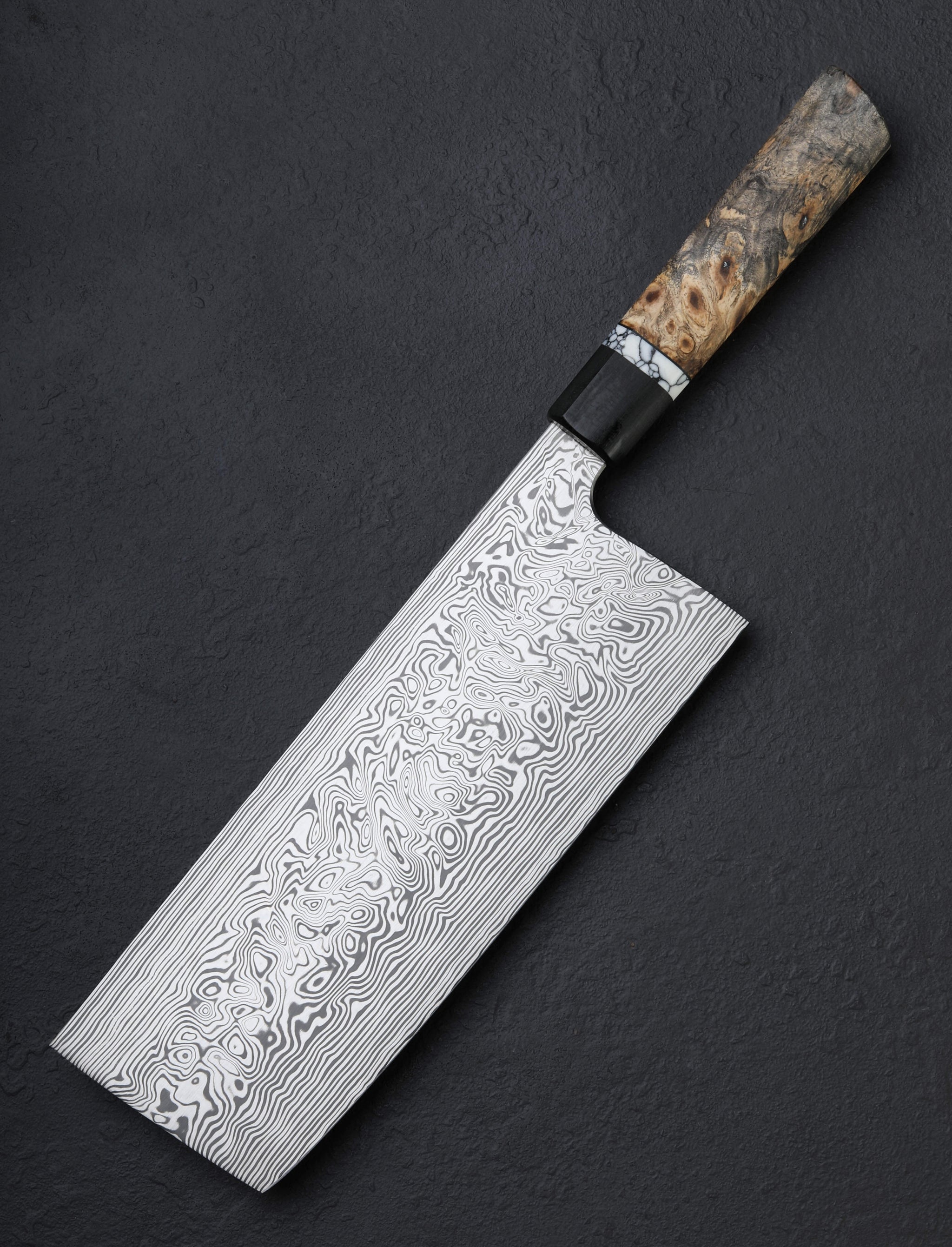 Martin Huber - Austria Nakiri & Vegetable Cleaver Buckeye Vegetable Cleaver 209mm