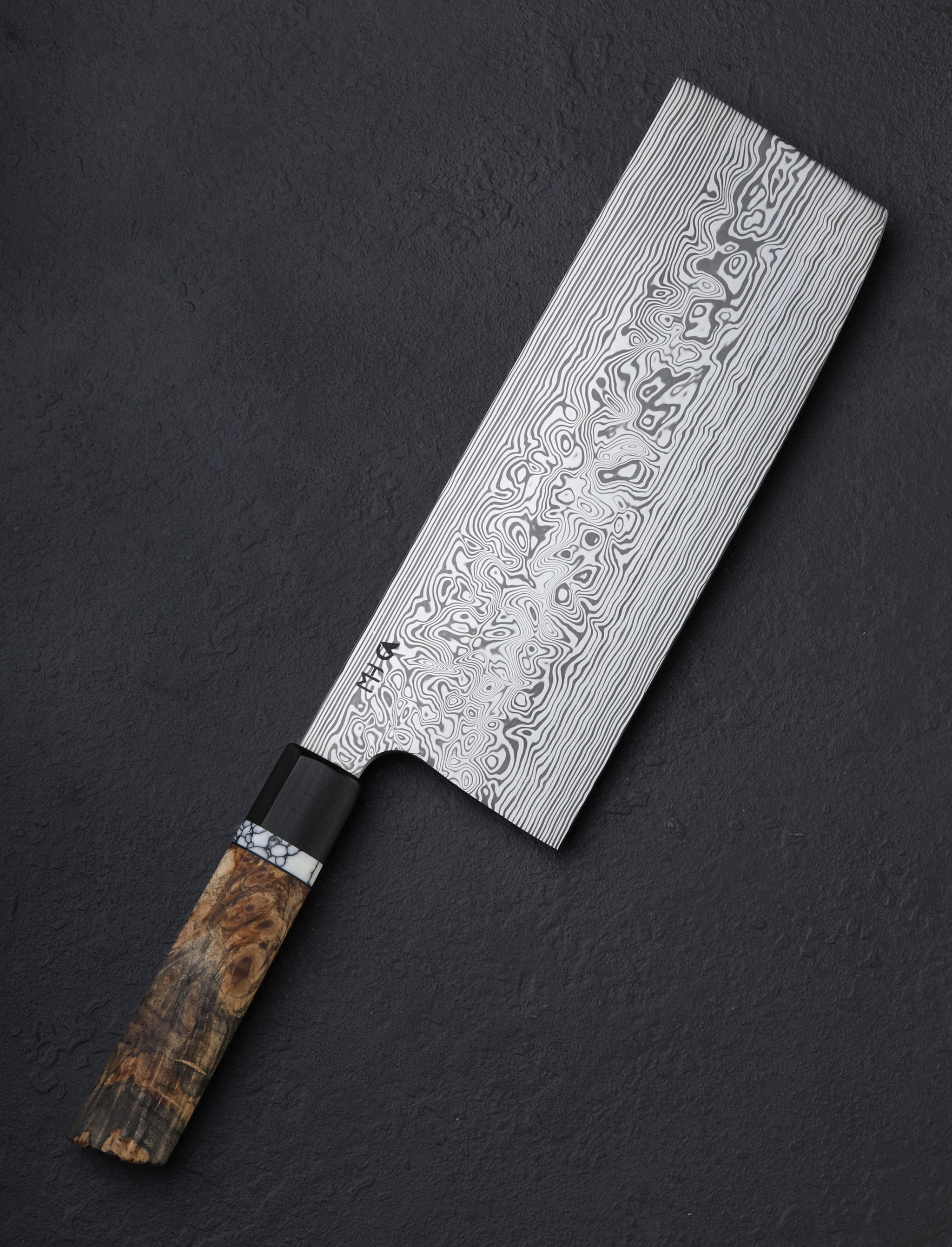 Martin Huber - Austria Nakiri & Vegetable Cleaver Buckeye Vegetable Cleaver 209mm