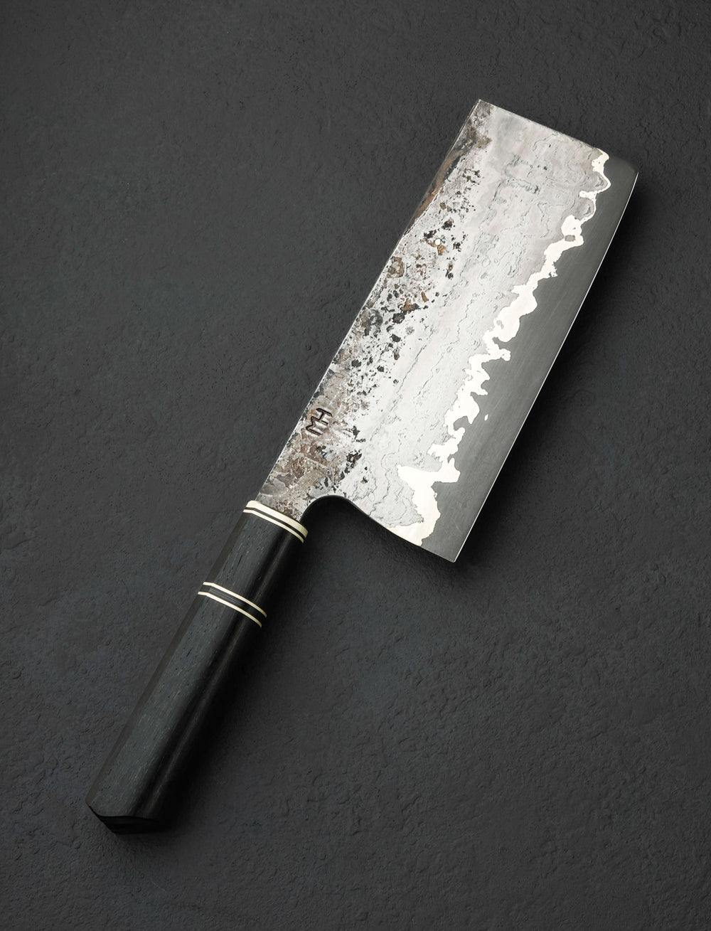 Martin Huber - Austria Nakiri & Vegetable Cleaver German Silver Cleaver 168mm