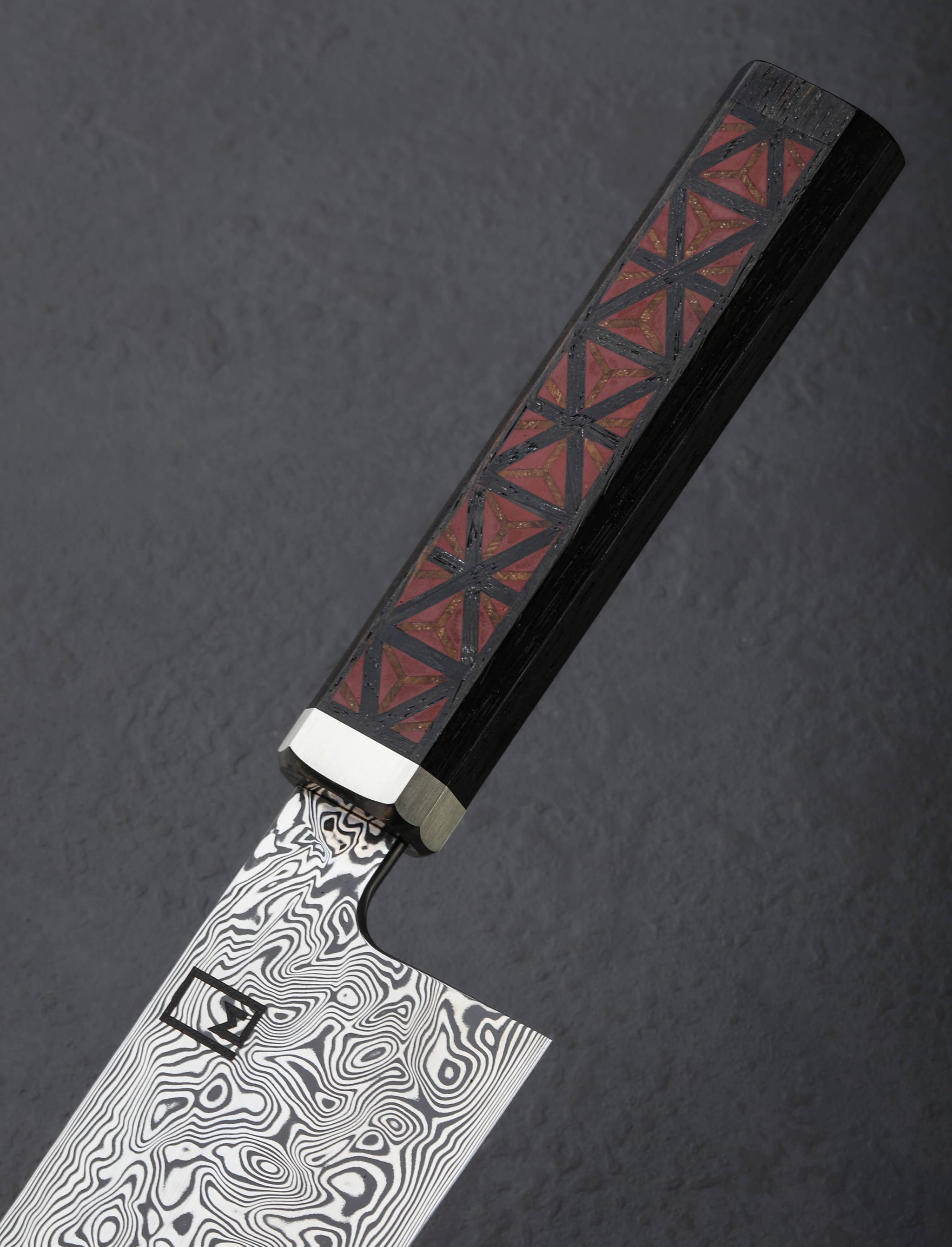 Monolith Knives - Virginia Nakiri & Vegetable Cleaver Kumiko Nakiri 180mm