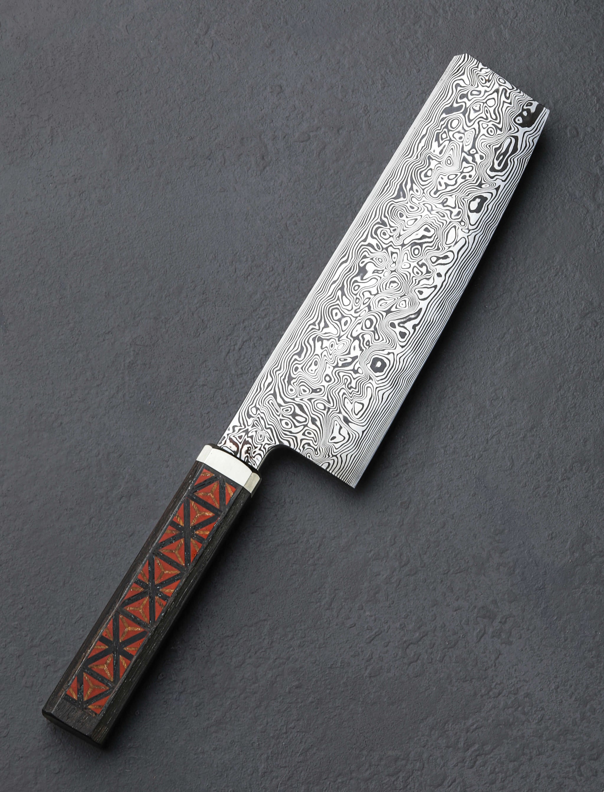 Monolith Knives - Virginia Nakiri & Vegetable Cleaver Kumiko Nakiri 180mm
