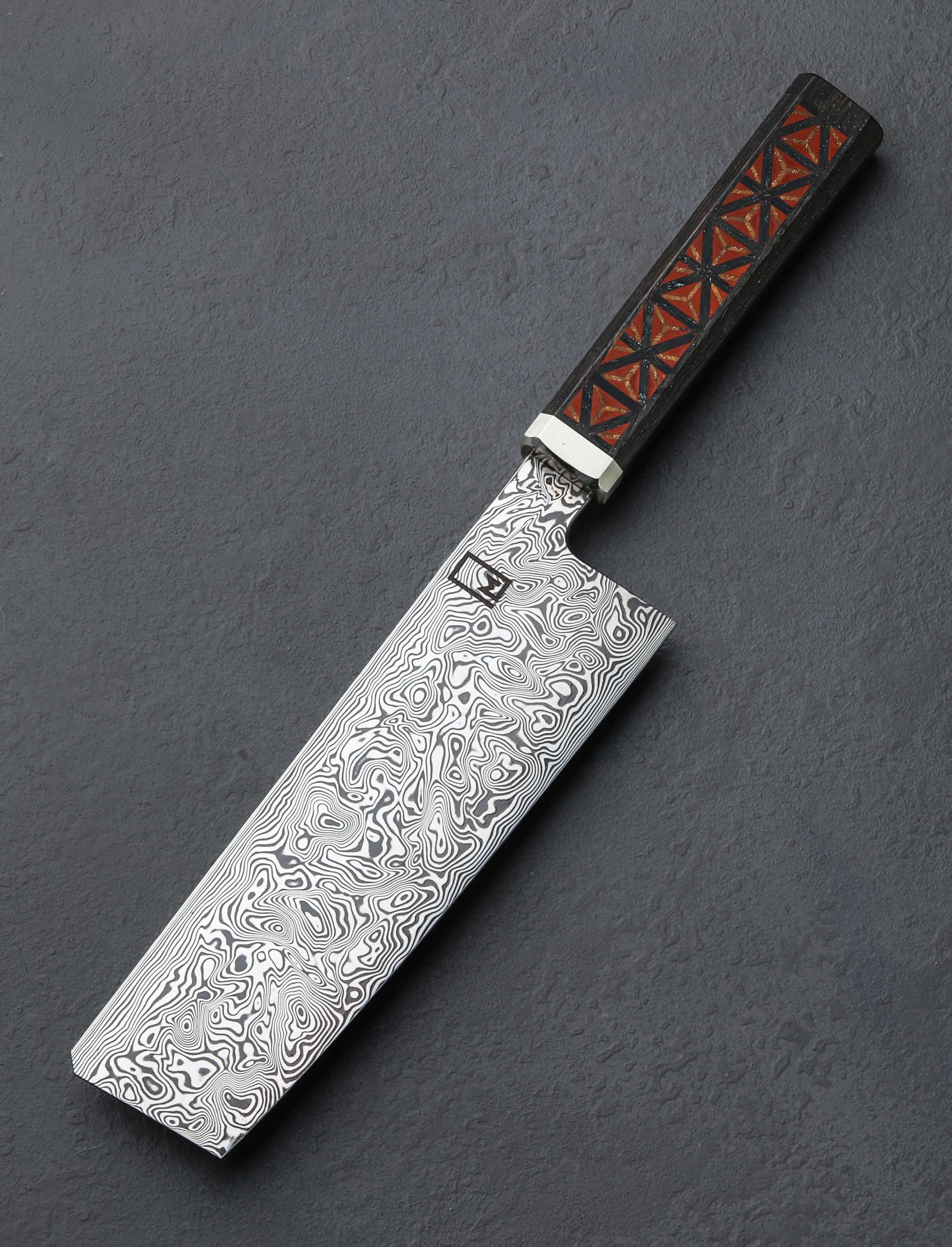 Monolith Knives - Virginia Nakiri & Vegetable Cleaver Kumiko Nakiri 180mm