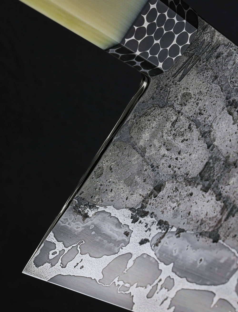 Niko Nicolaides - Michigan Nakiri & Vegetable Cleaver Jade Ball Bearings Cleaver 213mm