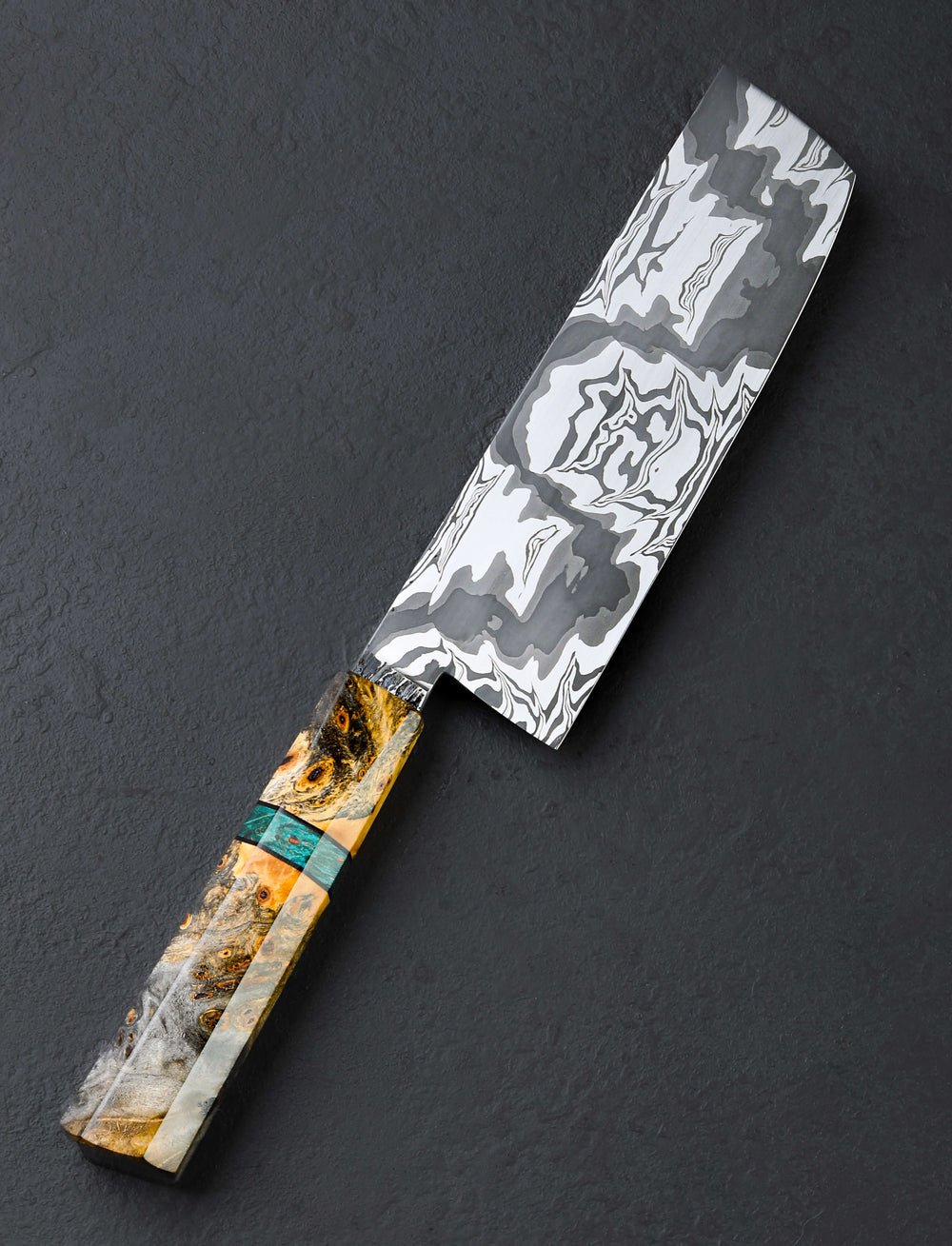 Noah Vachon, Vachon Knives - Canada Nakiri & Vegetable Cleaver Kuronami Nakiri 176mm