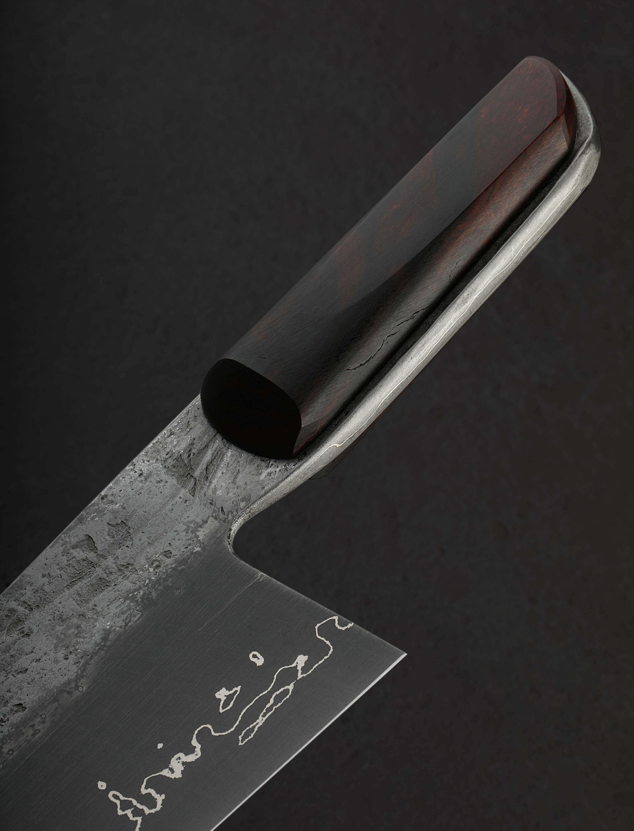 Steve Pellegrino - Pennsylvania Nakiri & Vegetable Cleaver Reflected Moon Nakiri 190mm