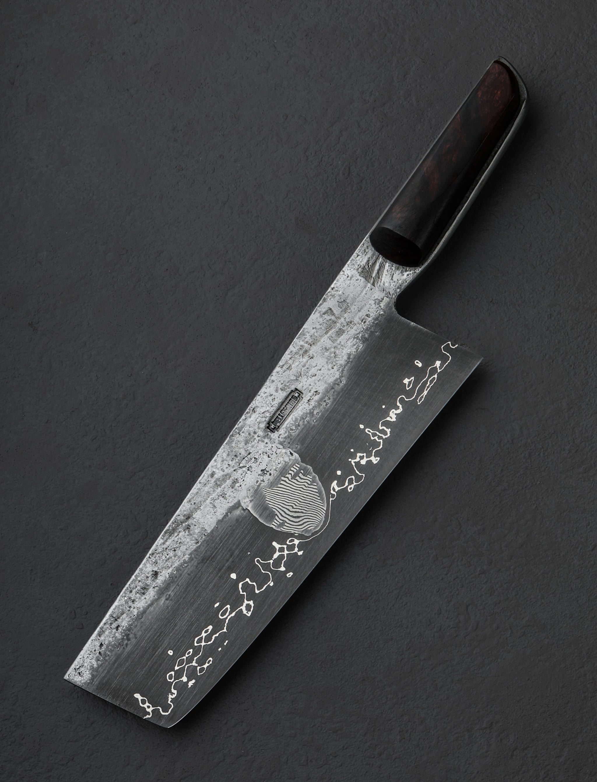 Steve Pellegrino - Pennsylvania Nakiri & Vegetable Cleaver Reflected Moon Nakiri 190mm