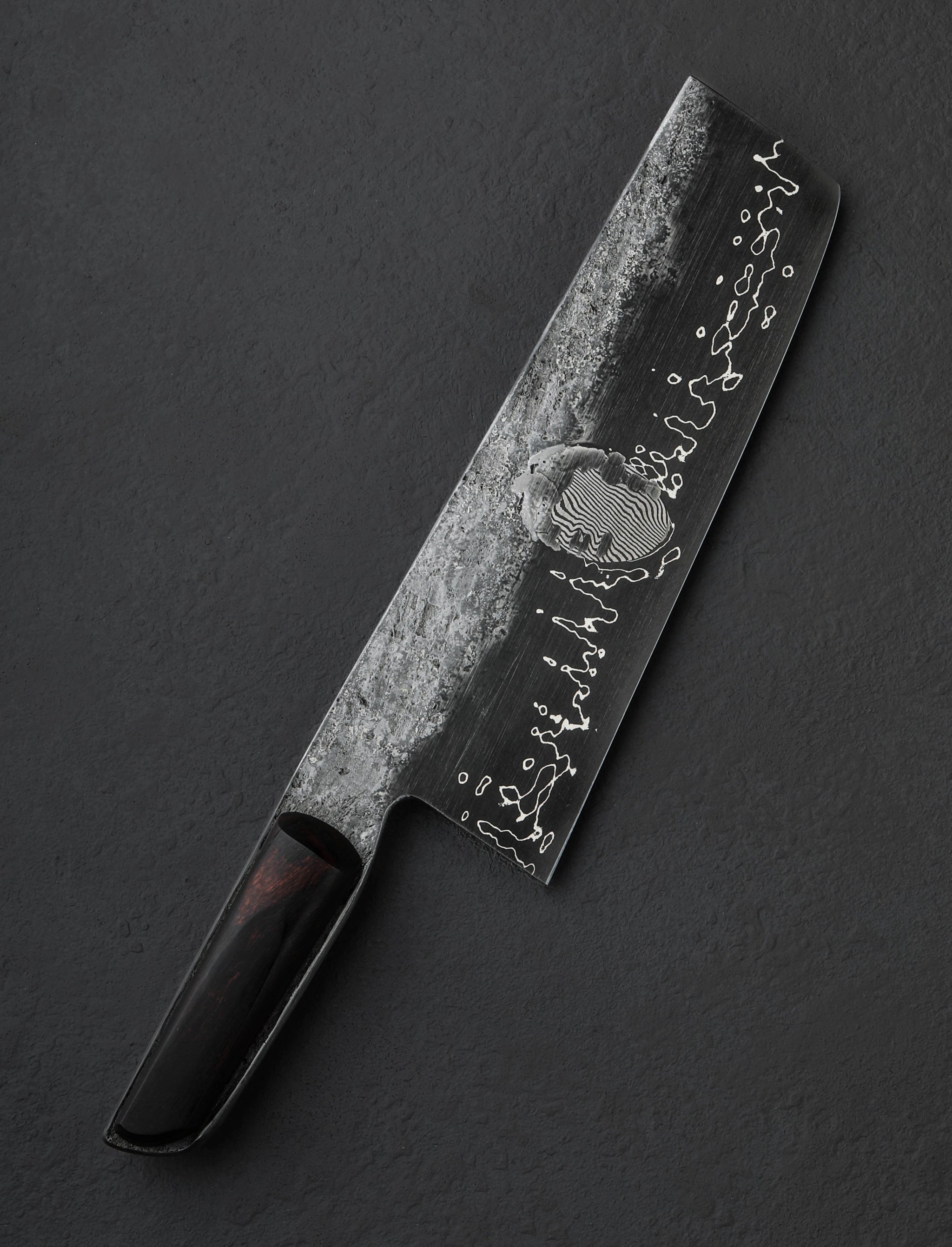 Steve Pellegrino - Pennsylvania Nakiri & Vegetable Cleaver Reflected Moon Nakiri 190mm