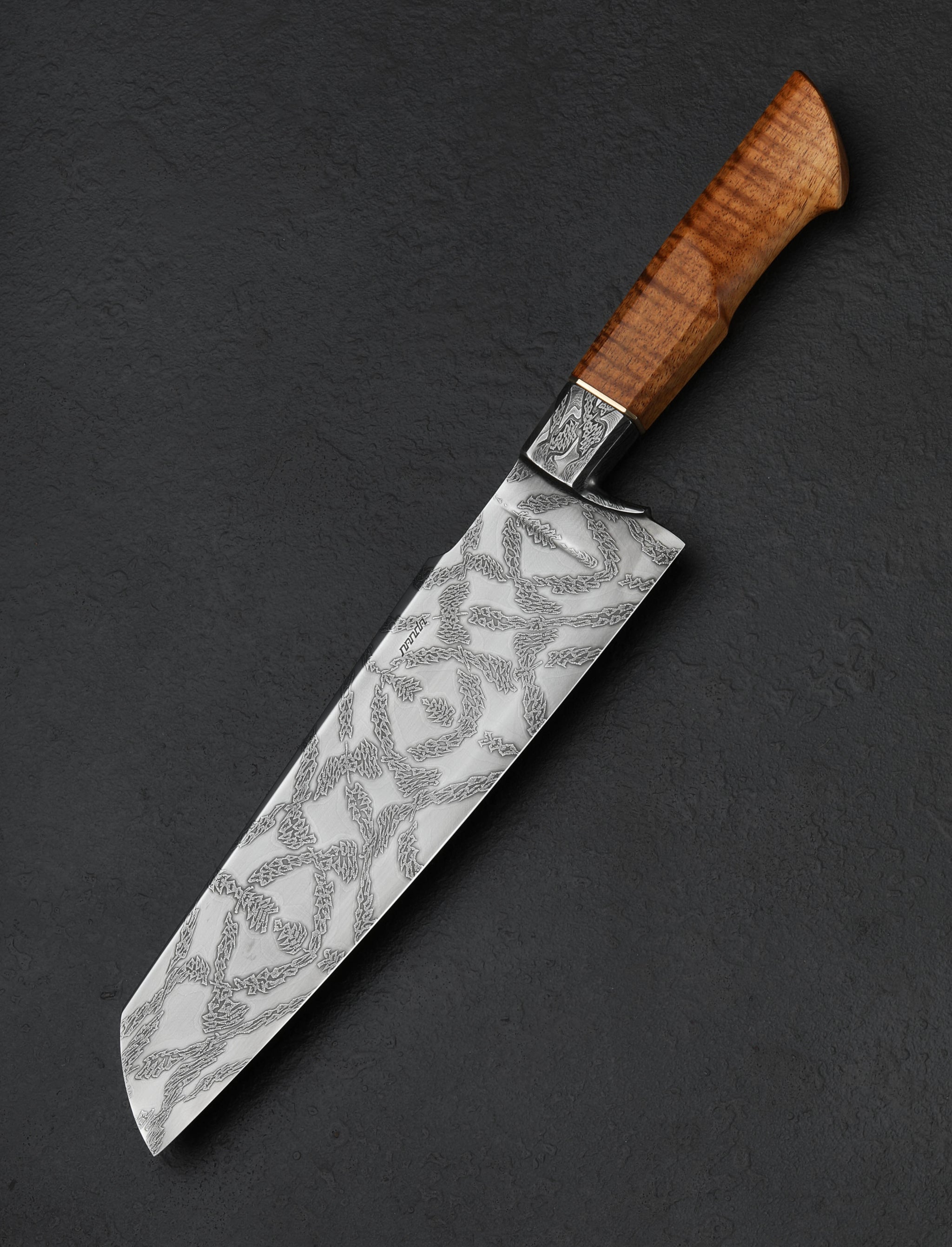 Nick Anderson Manta Chains Santoku 218mm